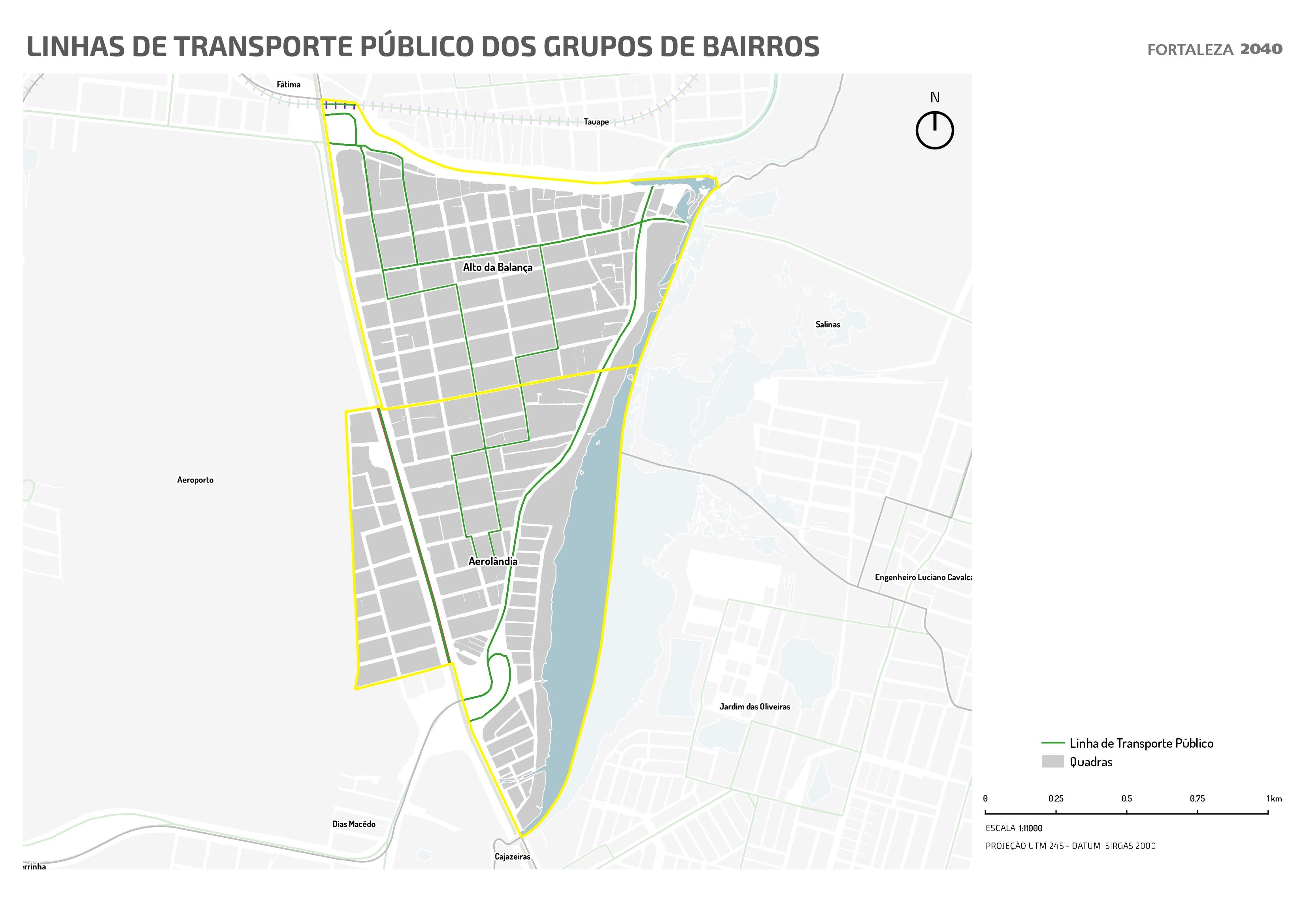 Fóruns Territoriais de Fortaleza - Mapa dos Fóruns Territoriais