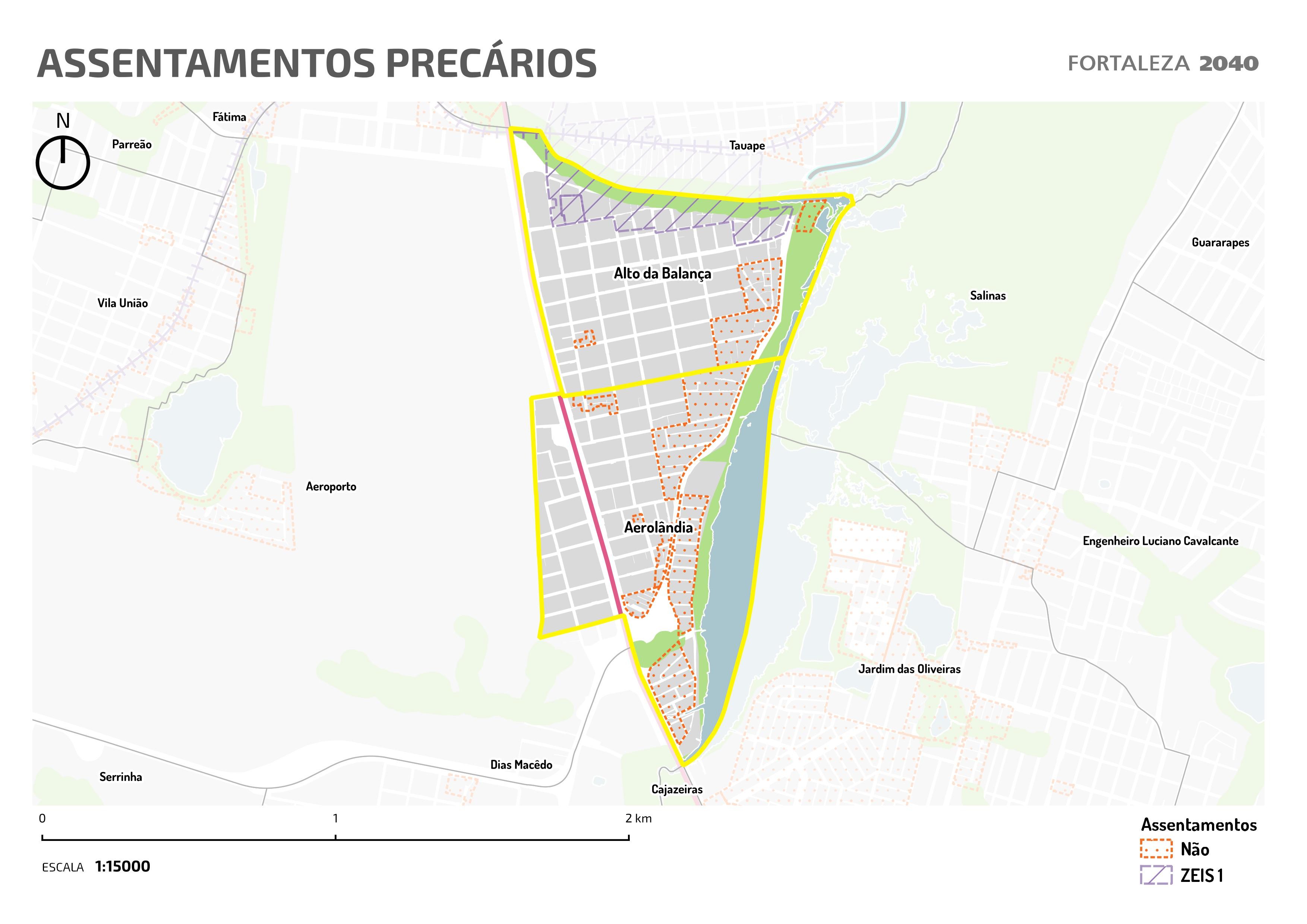 Fóruns Territoriais de Fortaleza - Mapa dos Fóruns Territoriais