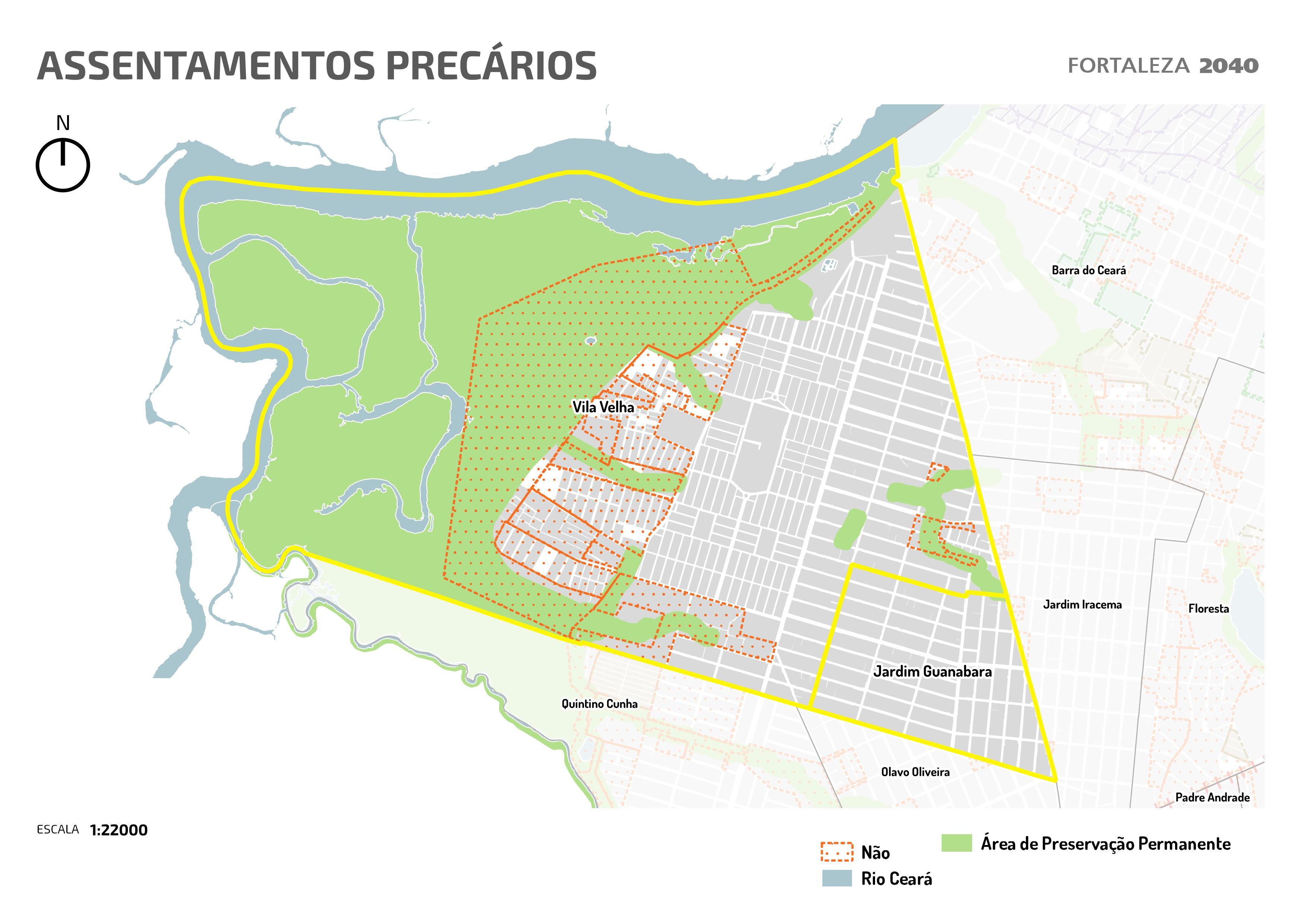 Fóruns Territoriais de Fortaleza - Mapa dos Fóruns Territoriais