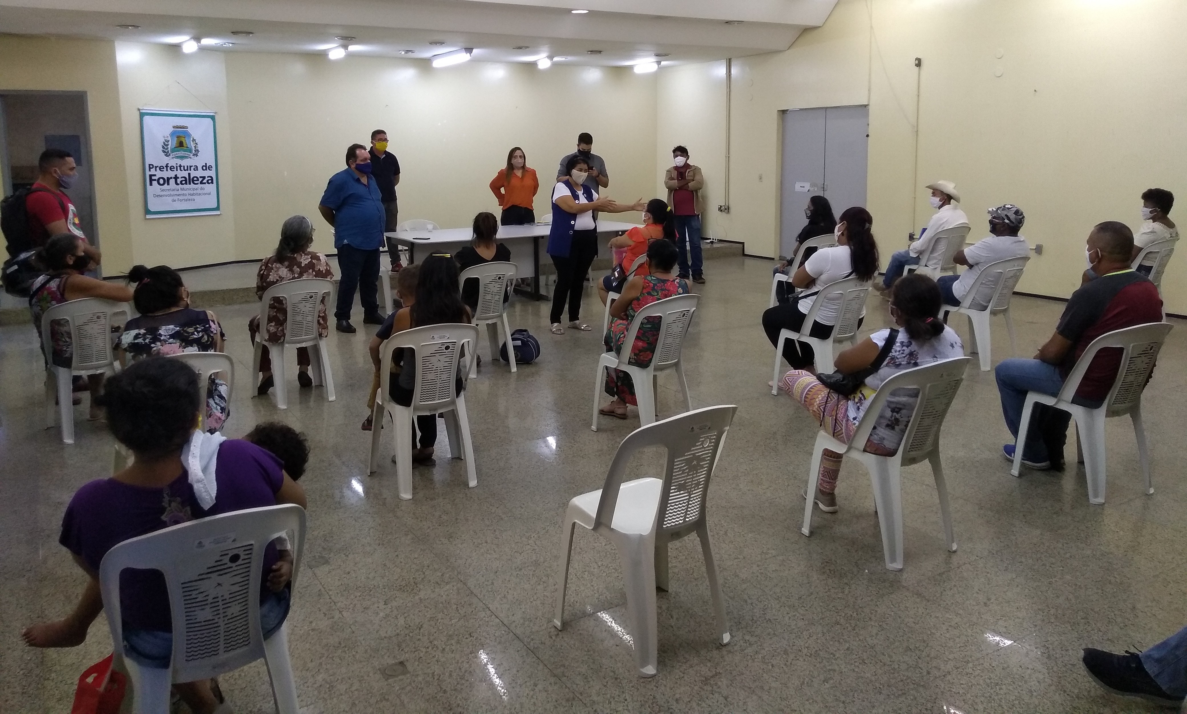 Fóruns Territoriais de Fortaleza - Fórun Territorial Serrinha, Itaperi e Dendê - Prefeitura inclui famílias no Programa de Locação Social para dar continuidade em ações de urbanização