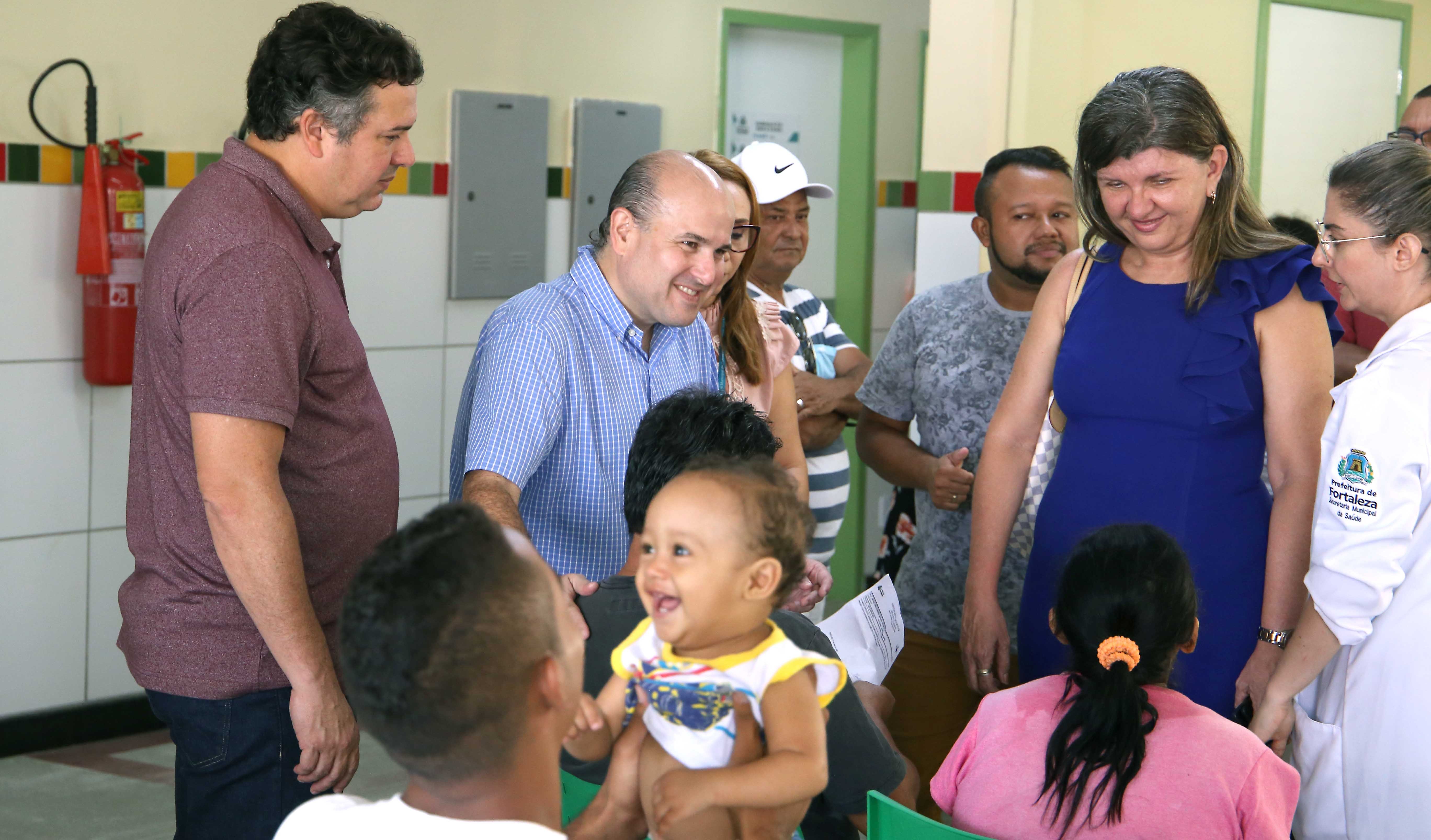 Fóruns Territoriais de Fortaleza - Fórun Territorial Autran Nunes, Dom Lustosa, Henrique Jorge, João XXIII e Jóquei Clube - Prefeito Roberto Cláudio fiscaliza e acompanha atendimento em Posto de Saúde e Policlínica