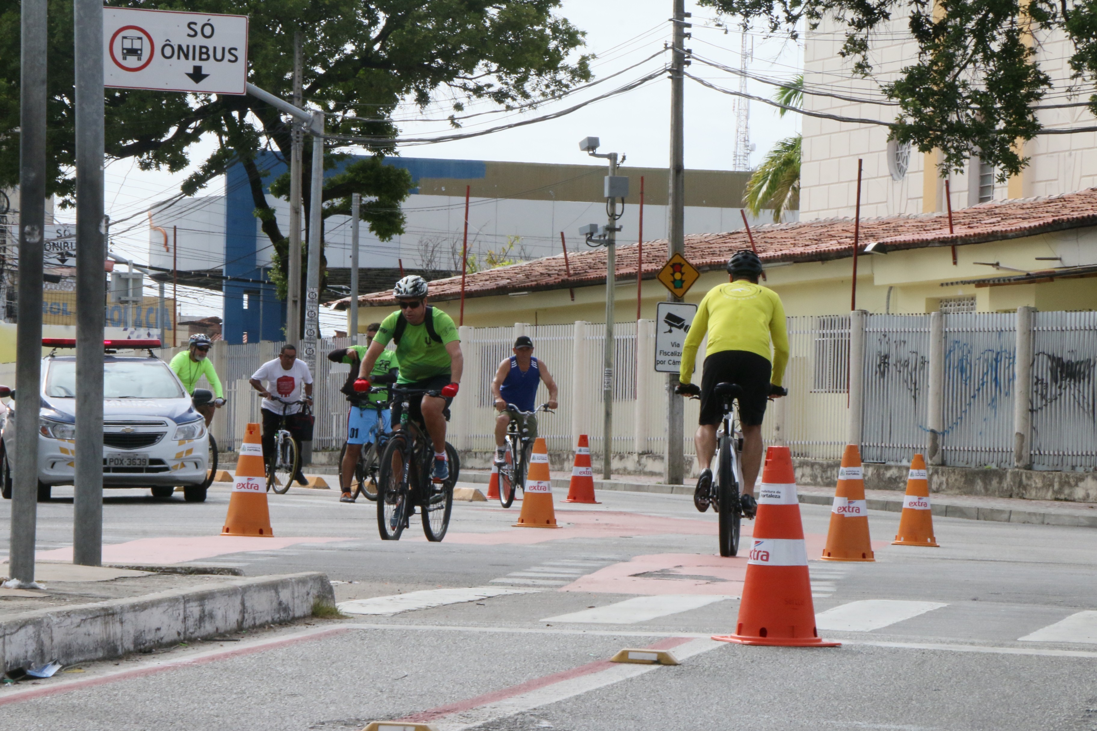 Fóruns Territoriais de Fortaleza - Fórun Territorial Aldeota, Meireles - Prefeitura de Fortaleza realiza Ciclofaixa de Lazer com rotas em direção à Praça Luíza Távora