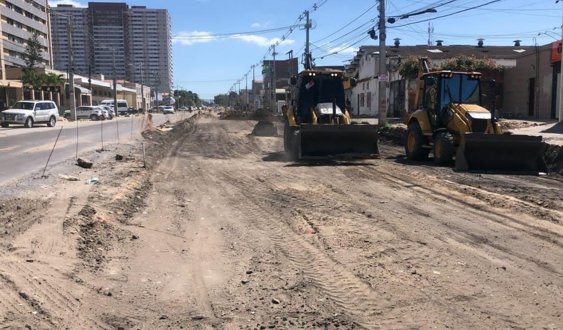 Fóruns Territoriais de Fortaleza - Fórun Territorial Alvaro Weyne, Floresta e Jardim Iracema - Obras de alargamento da Av. Sargento Hermínio avançam para mais uma etapa