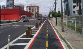 Fóruns Territoriais de Fortaleza - Fórun Territorial Edson Queiroz, Sapiranga-Coité e Sabiaguaba - Rede cicloviária é ampliada para possibilitar deslocamento seguro ao ciclista
