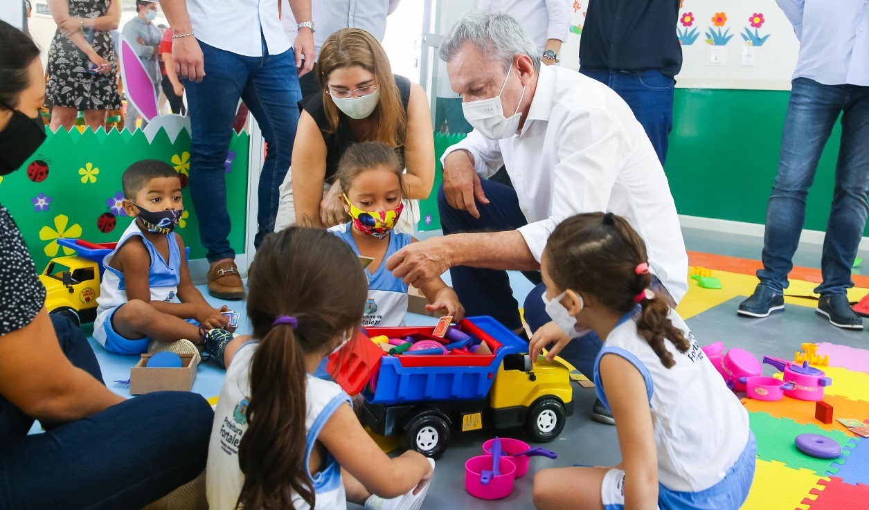 Fóruns Territoriais de Fortaleza - Fórun Territorial Papicu, Varjota e De Lourdes - Prefeito Sarto inaugura sétimo Centro de Educação Infantil neste ano, no bairro Papicu