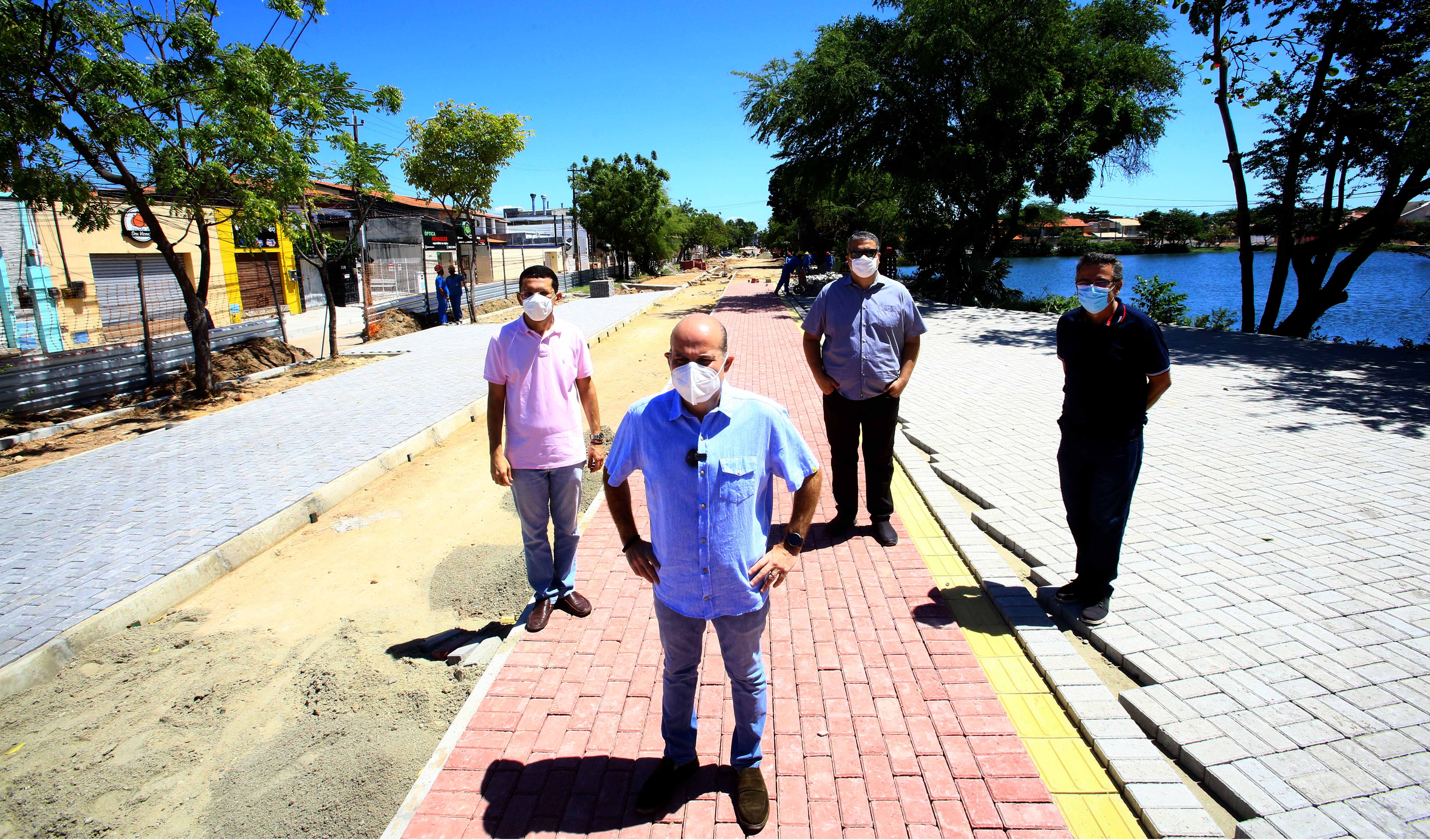 Fóruns Territoriais de Fortaleza - Fórun Territorial Cidade dos Funcionários, Jardim das Oliveiras e Parque Manibura - Prefeito Roberto Cláudio acompanha obras do Projeto Novo Lago Jacarey