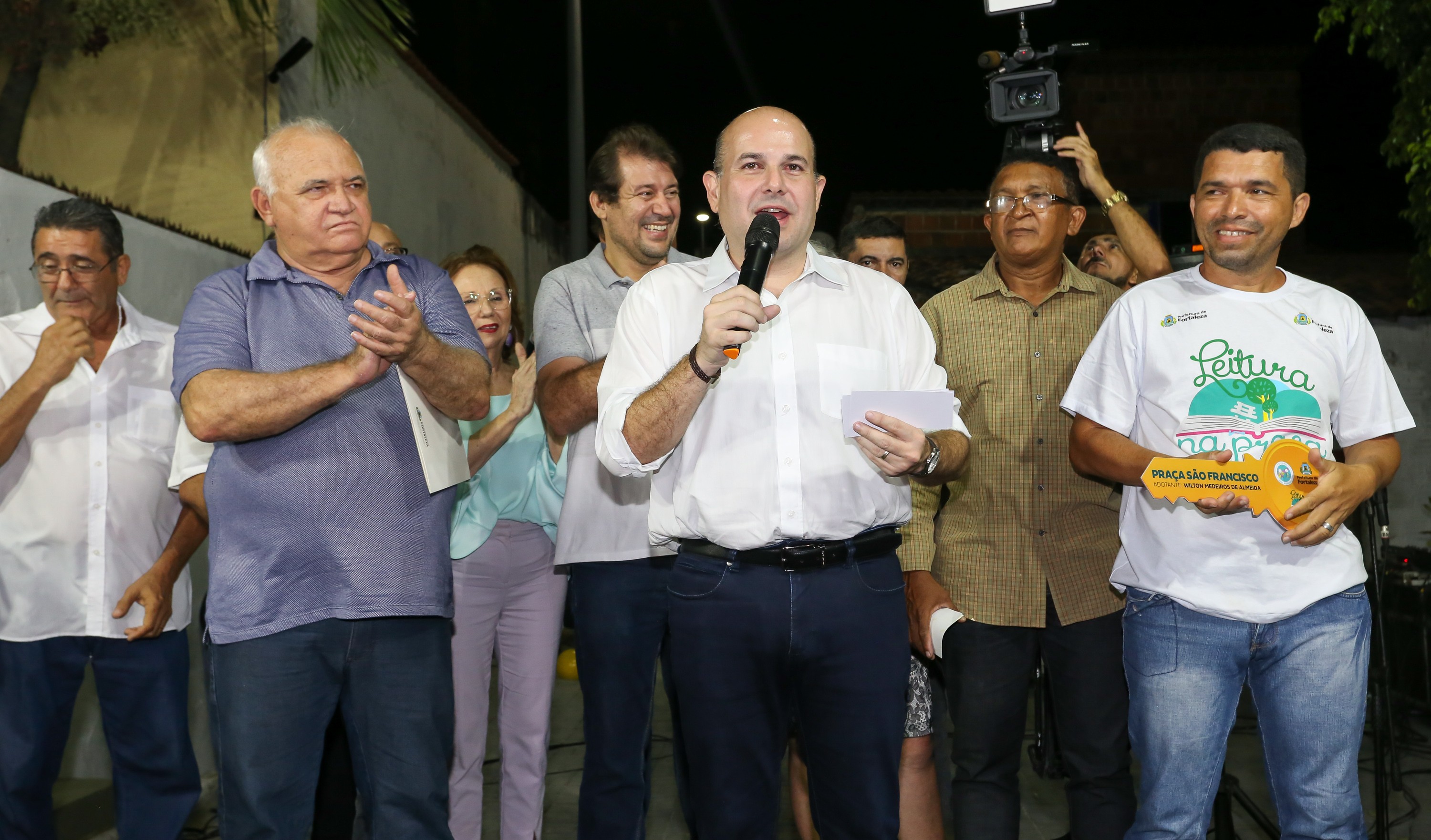 Fóruns Territoriais de Fortaleza - Fórun Territorial Carlito Pamplona e Jacarecanga - Prefeito Roberto Cláudio entrega requalificação da Praça São Francisco