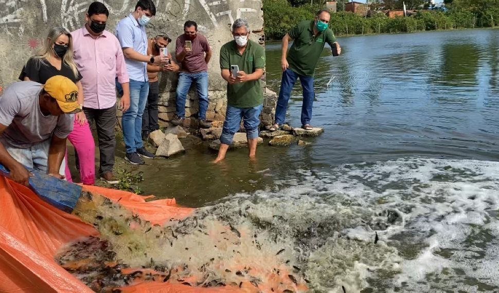 Fóruns Territoriais de Fortaleza - Fórun Territorial Conjunto Palmeiras e Jangurussu - Jangurussu recebe projeto de peixamento