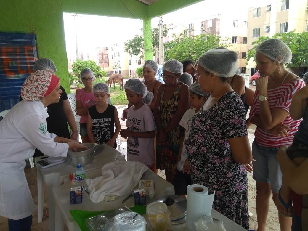 Fóruns Territoriais de Fortaleza - Fórun Territorial Ancuri, Pedras e Santa Maria - Habitafor promove atividades do trabalho social no Alameda das Palmeiras