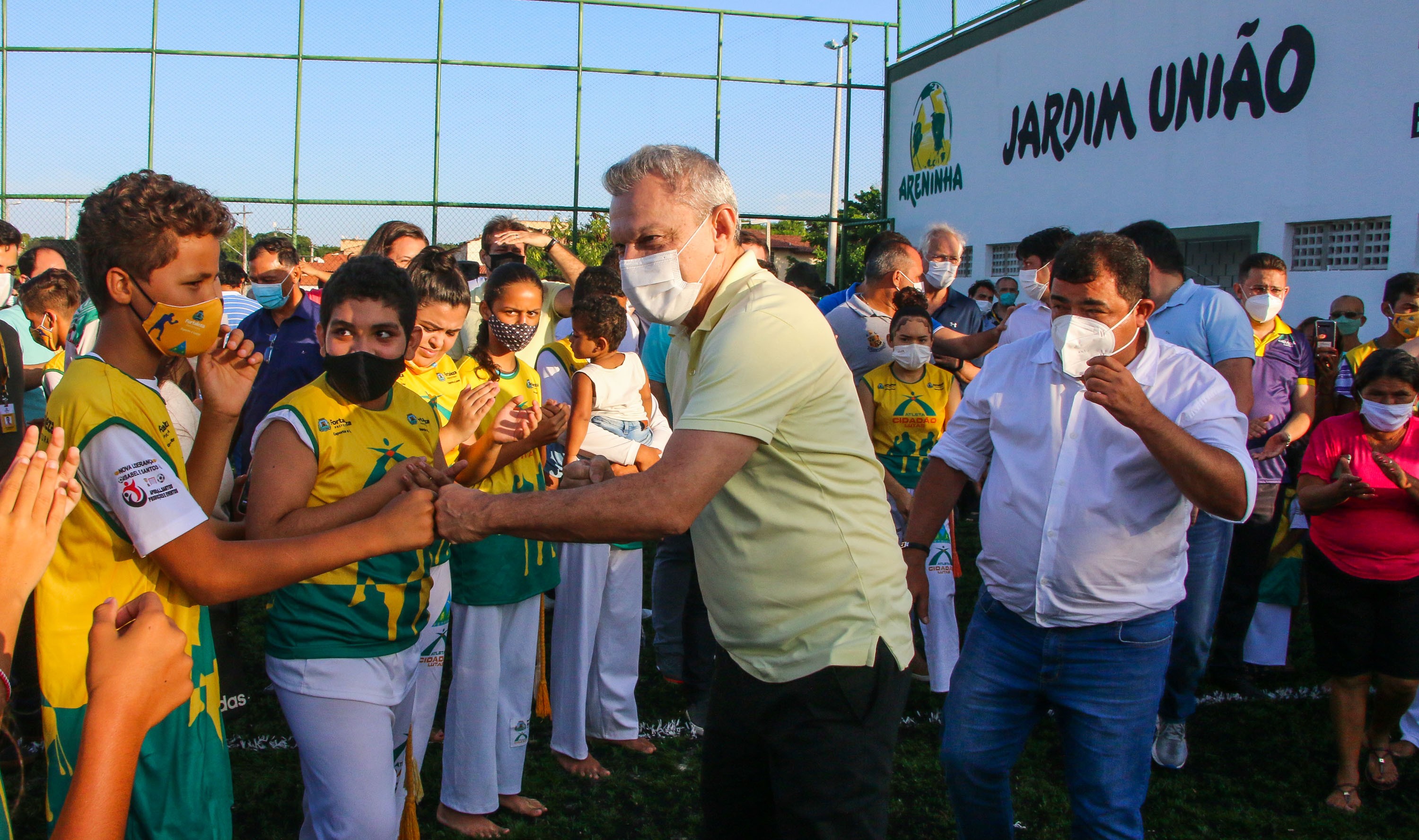 Fóruns Territoriais de Fortaleza - Fórun Territorial Parque Dois Irmãos, Passaré, Boa Vista e Dias Macedo - Prefeito José Sarto entrega Areninha Jardim União