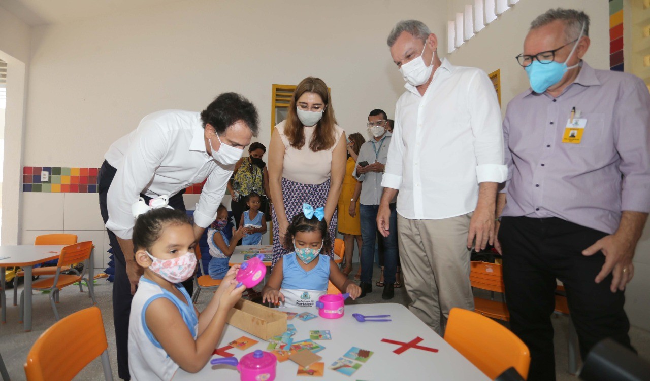 Fóruns Territoriais de Fortaleza - Fórun Territorial Serrinha, Itaperi e Dendê - Prefeitura e Governo entregam Centro de Educação Infantil para comunidade do Residencial Yolanda Queiroz, no Dendê