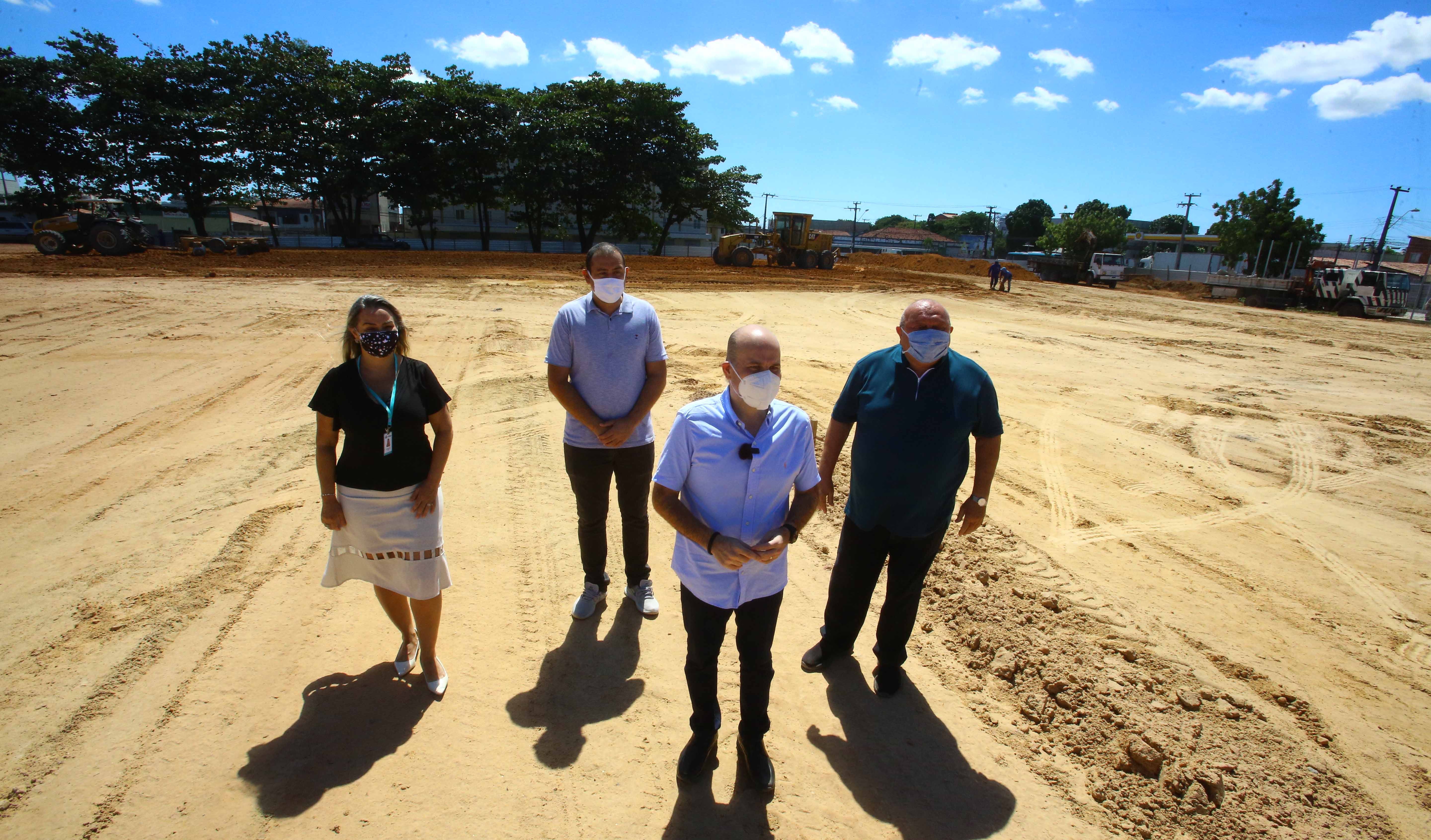 Fóruns Territoriais de Fortaleza - Fórun Territorial Ancuri, Pedras e Santa Maria - Prefeito Roberto Cláudio acompanha andamento de obras na Regional VI