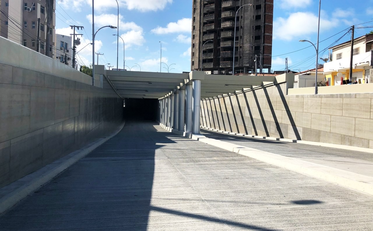 Fóruns Territoriais de Fortaleza - Fórun Territorial Papicu, Varjota e De Lourdes - Prefeitura de Fortaleza inaugura túnel da Av. Alberto Sá no Papicu