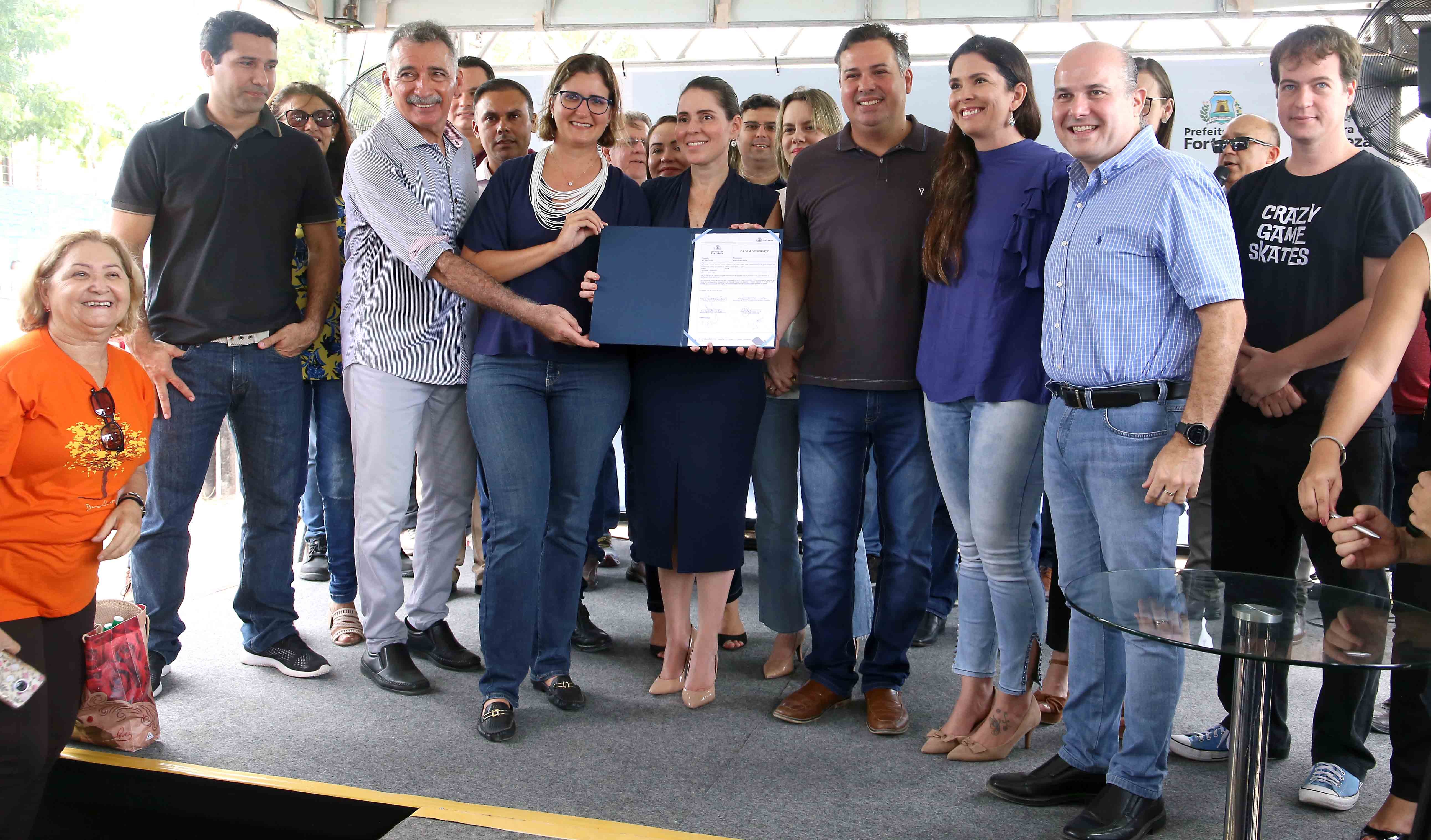 Fóruns Territoriais de Fortaleza - Fórun Territorial Bairro Ellery, São Gerardo, Monte Castelo e Farias Brito - Prefeito Roberto Cláudio autoriza início das obras do Parque Rachel de Queiroz