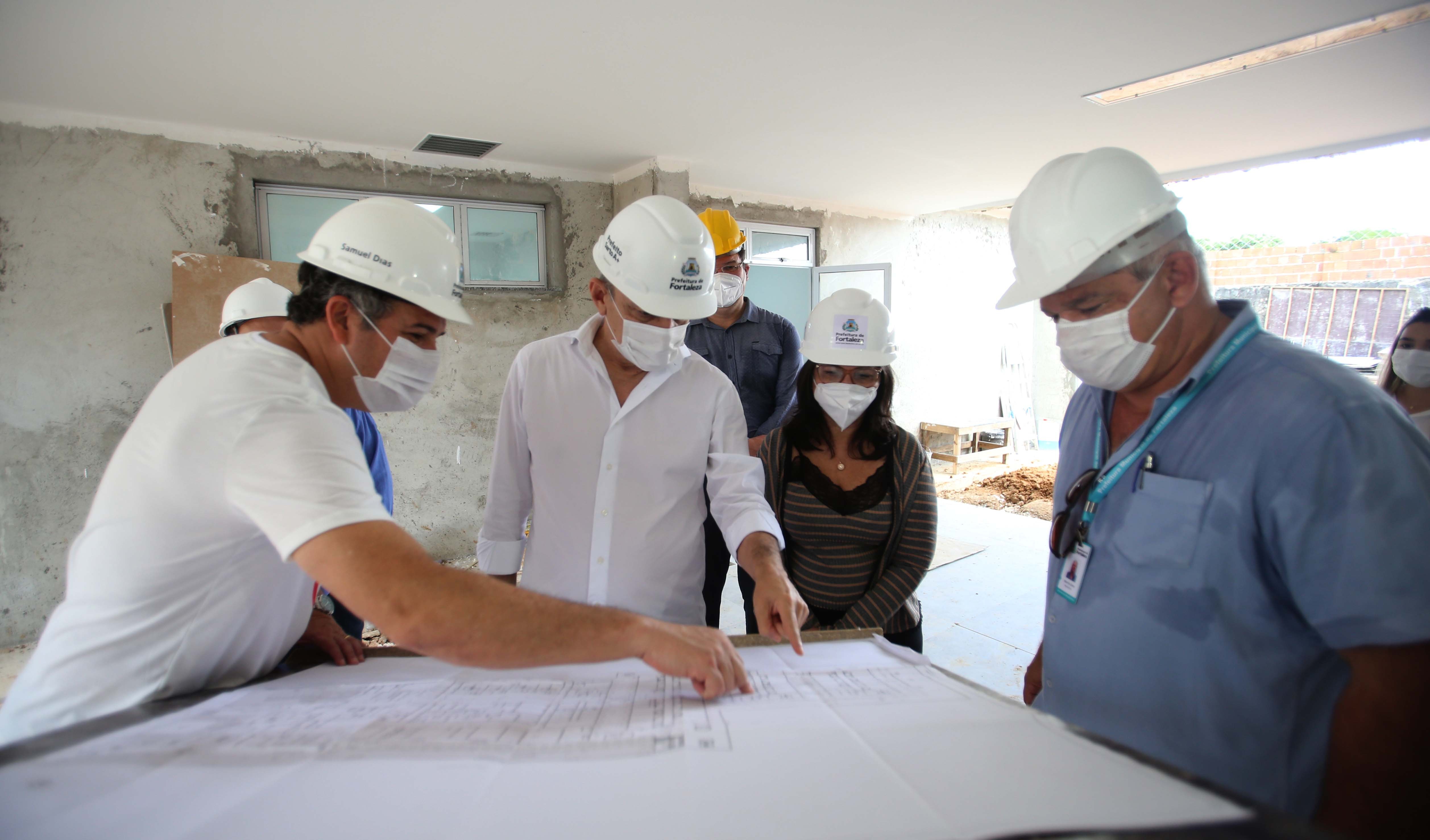 Fóruns Territoriais de Fortaleza - Fórun Territorial Prefeito José Walter e Planalto Ayton Senna - Sarto acompanha obras do Hospital Distrital Gonzaga Mota (Gonzaguinha) do José Walter