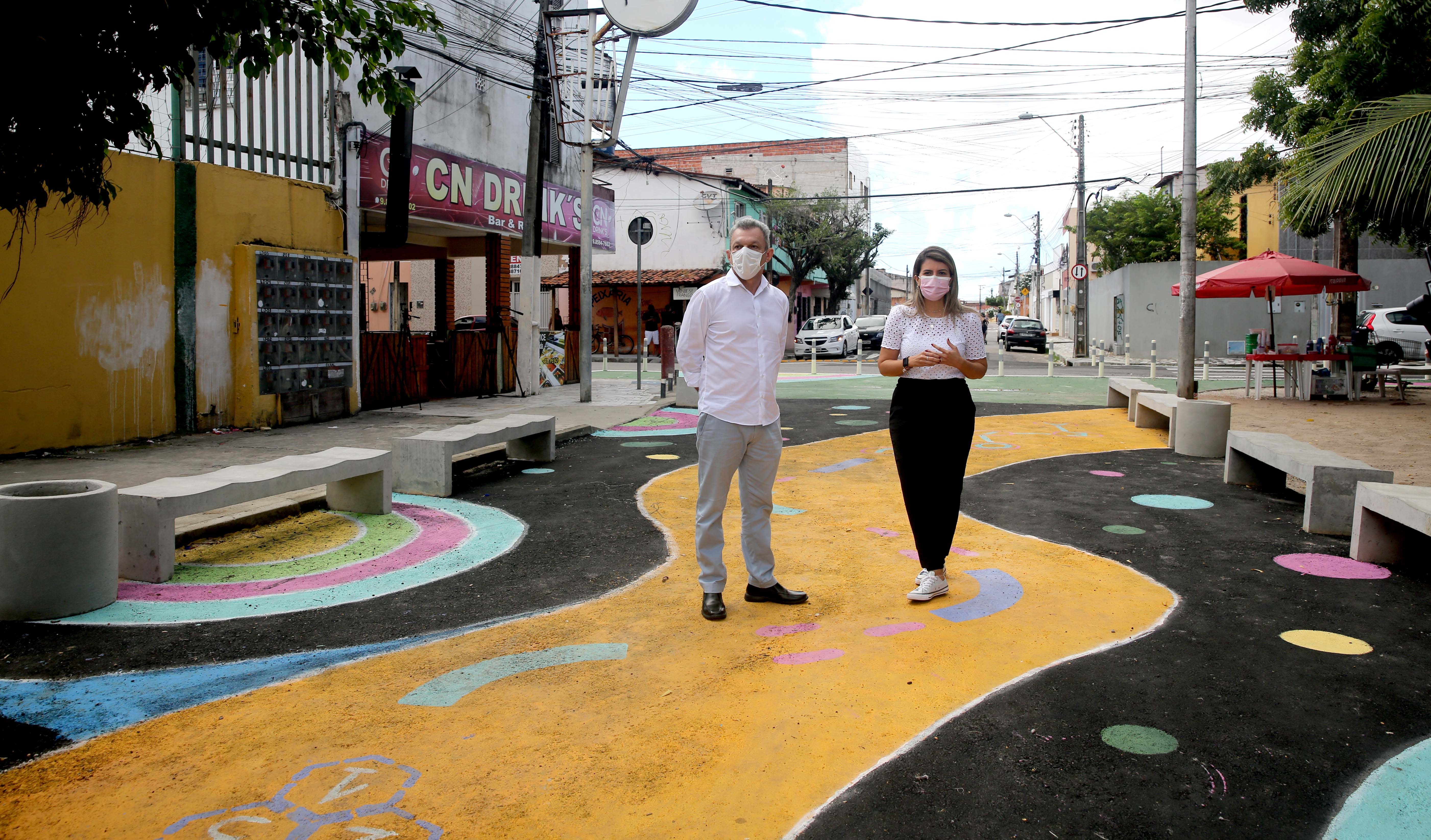 Fóruns Territoriais de Fortaleza - Fórun Territorial Serrinha, Itaperi e Dendê - Prefeitura entrega conjunto de intervenções de segurança viária na Serrinha