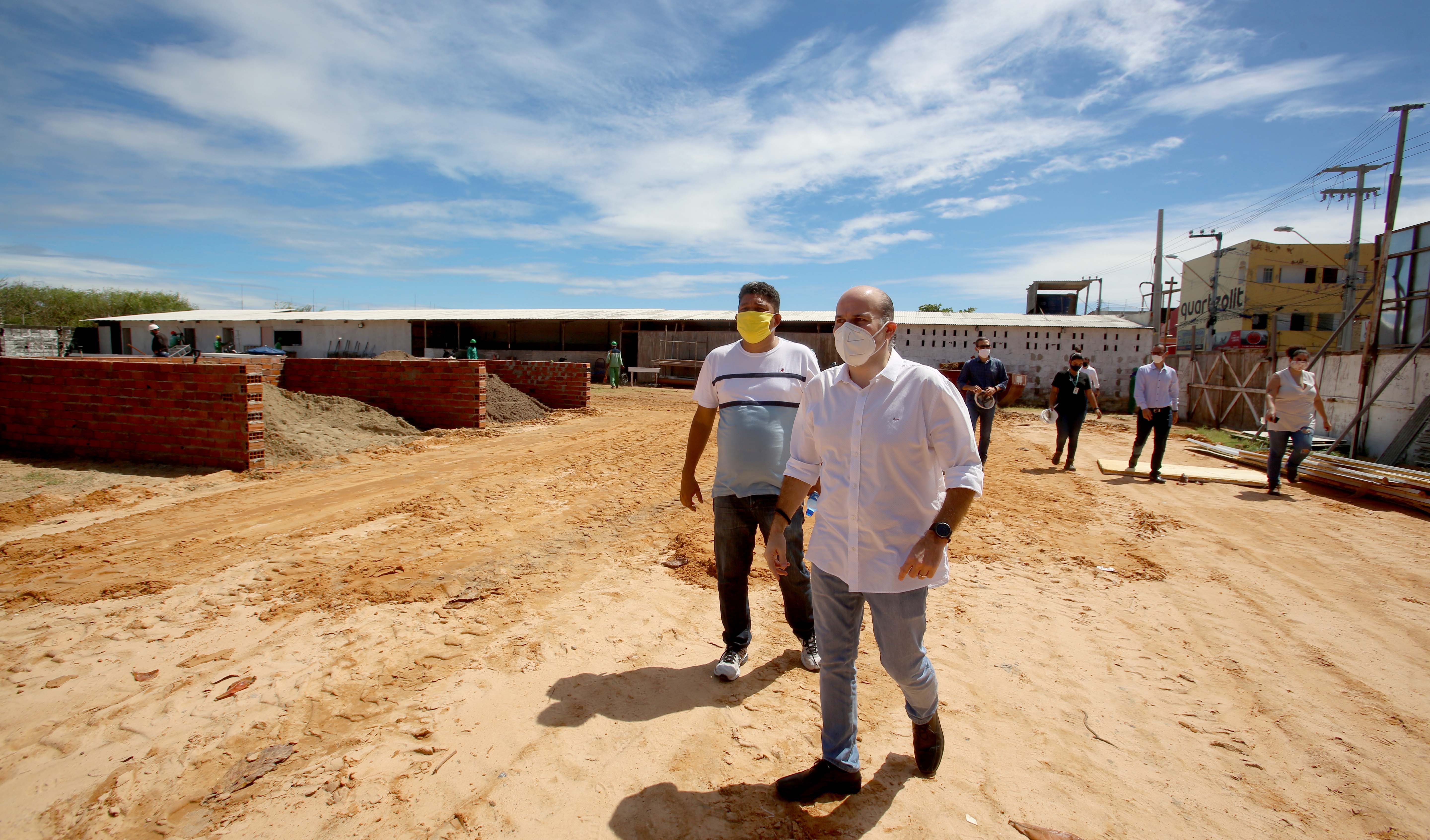 Fóruns Territoriais de Fortaleza - Fórun Territorial Vicente Pinzon, Cais do Porto e Mucuripe - Prefeito Roberto Cláudio visita obras no Grande Mucuripe