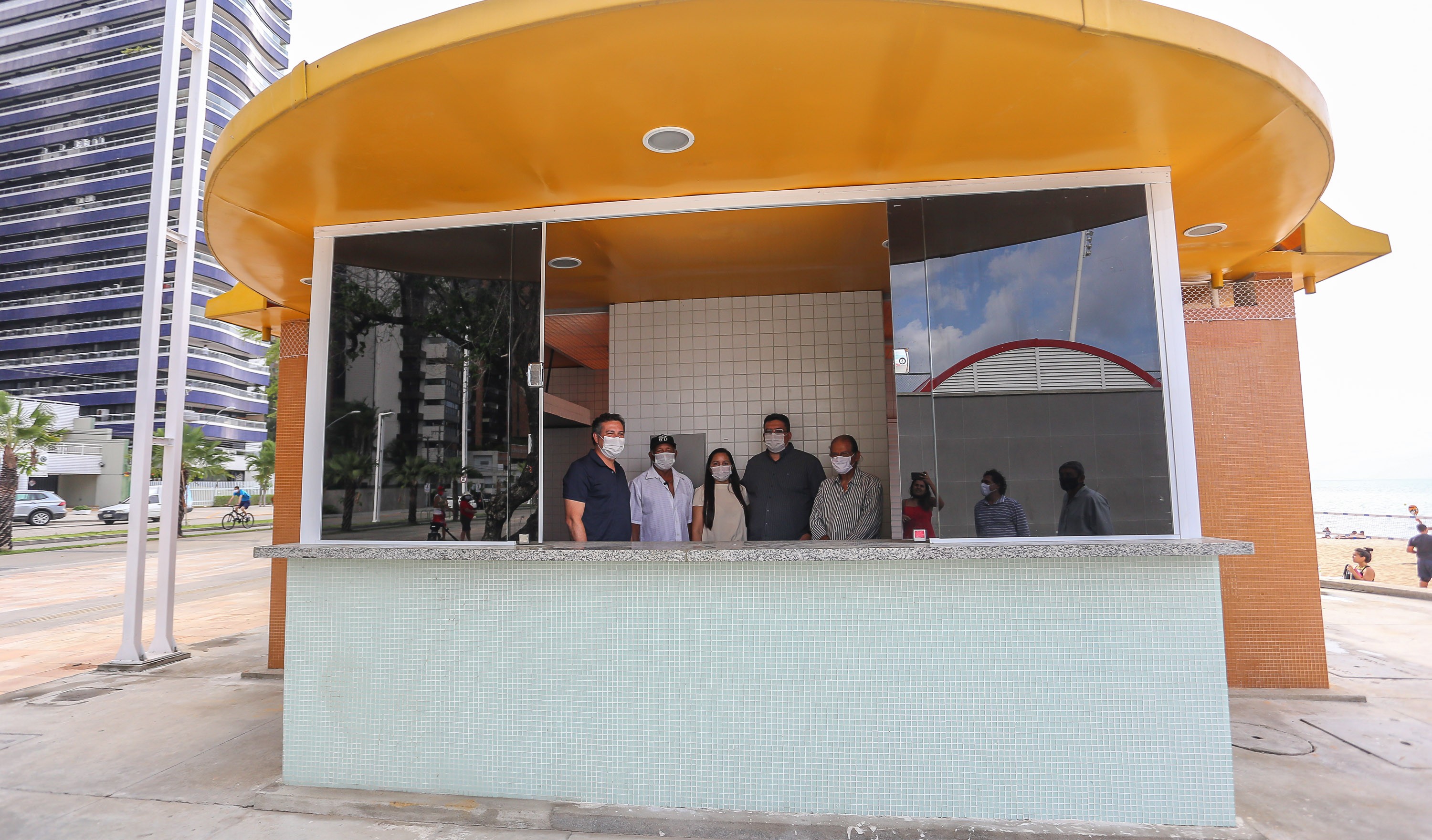 Fóruns Territoriais de Fortaleza - Fórun Territorial Aldeota, Meireles - Prefeitura inicia entrega de quiosques e complexos de banheiros do Projeto Beira Mar de Todos