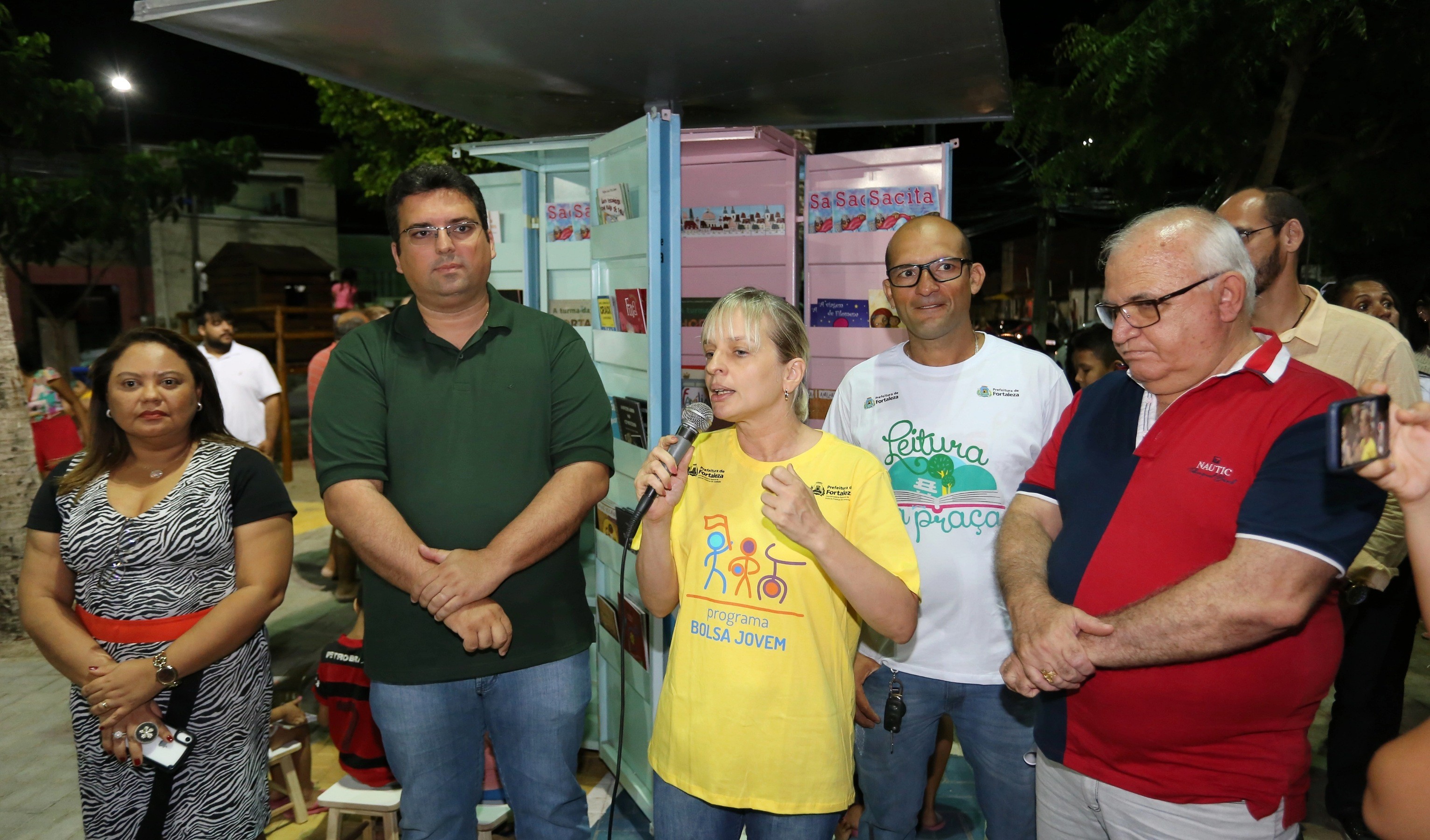 Fóruns Territoriais de Fortaleza - Fórun Territorial Alvaro Weyne, Floresta e Jardim Iracema - Prefeitura inaugura 16º quiosque do Leitura na Praça no Álvaro Weyne