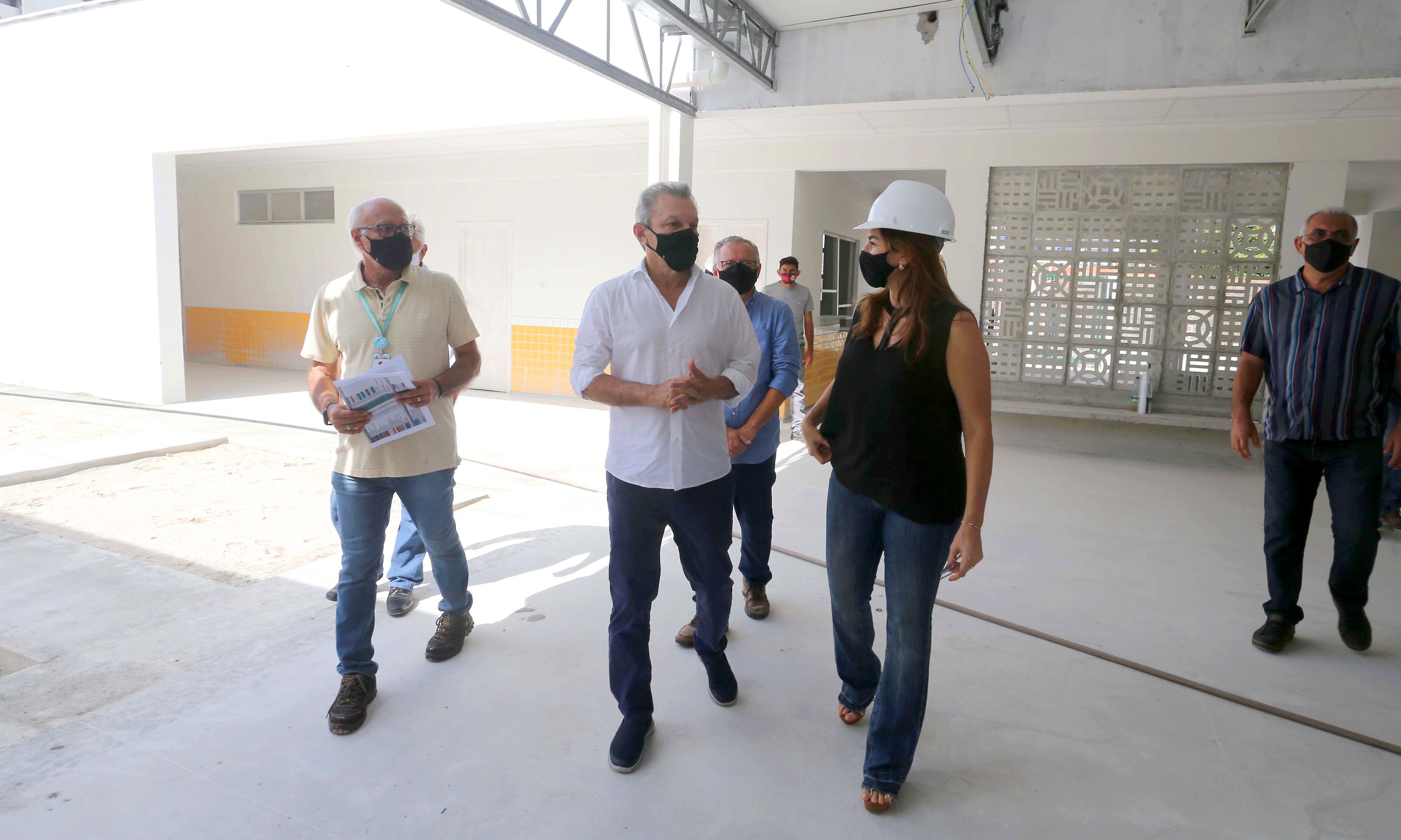 Fóruns Territoriais de Fortaleza - Fórun Territorial Papicu, Varjota e De Lourdes - Sarto visita obras de Centro de Educação Infantil e reafirma compromisso com a primeira infância