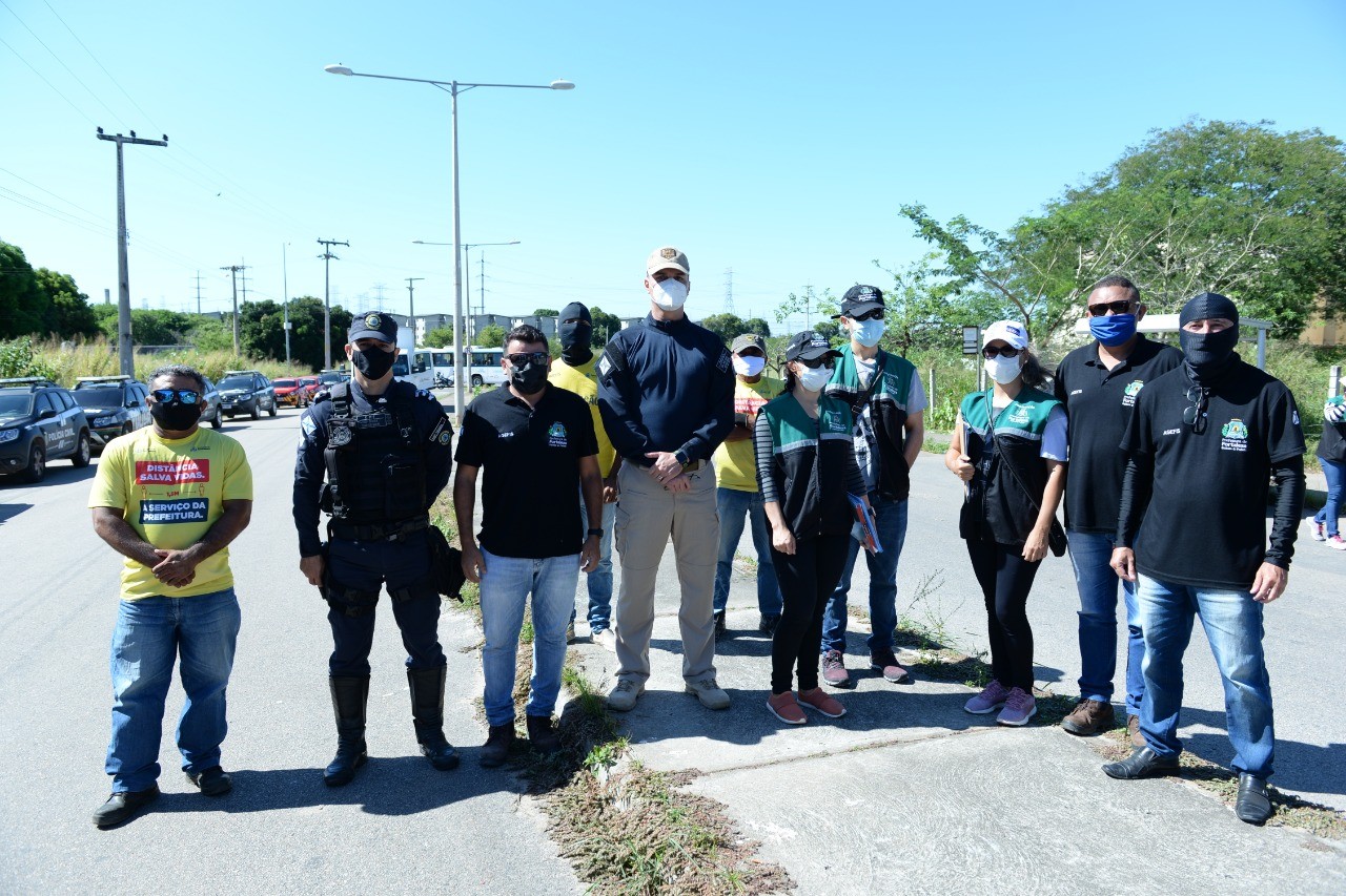 Fóruns Territoriais de Fortaleza - Fórun Territorial Prefeito José Walter e Planalto Ayton Senna - Operação Domus: forças de segurança realizam abordagens no residencial Cidade Jardim I