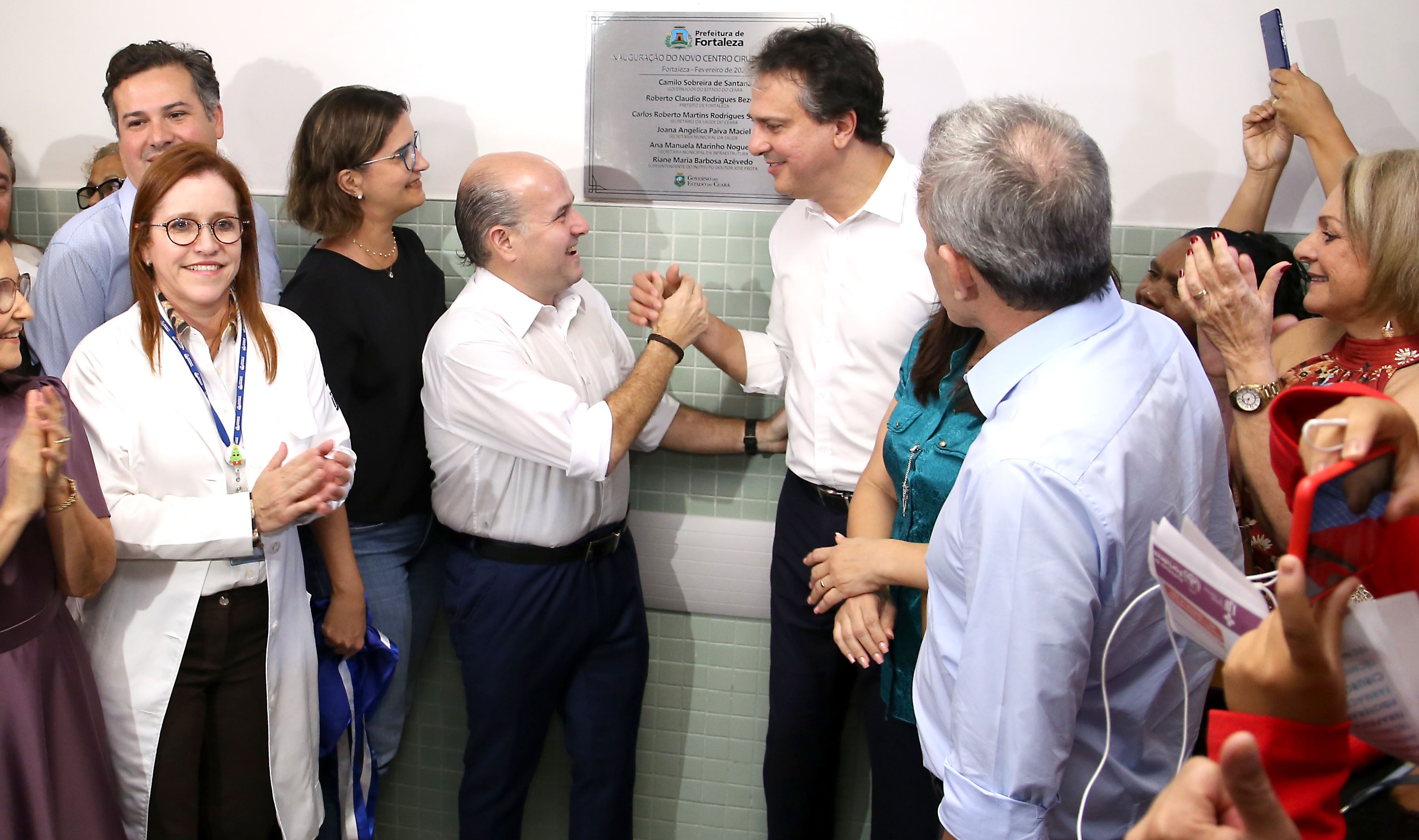 Fóruns Territoriais de Fortaleza - Fórun Territorial Centro, Moura Brasil e Praia de Iracema - Prefeito Roberto Cláudio e governador Camilo Santana inauguram ampliação do Centro Cirúrgico do IJF