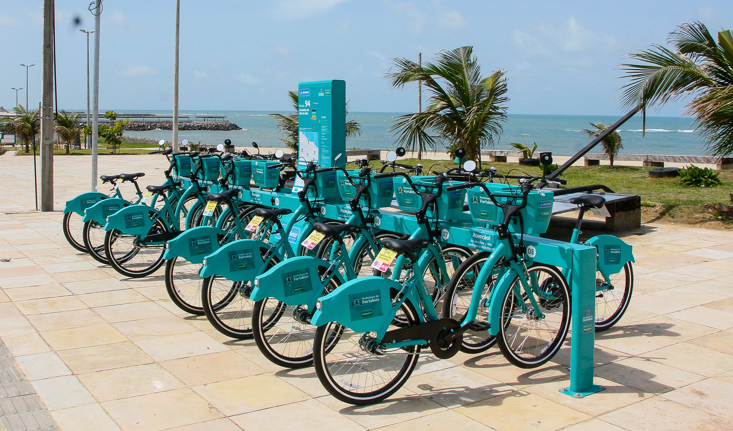 Fóruns Territoriais de Fortaleza - Fórun Territorial Barra do Ceará - Prefeito Roberto Cláudio inaugura novo lote de estações do Bicicletar na Regional I