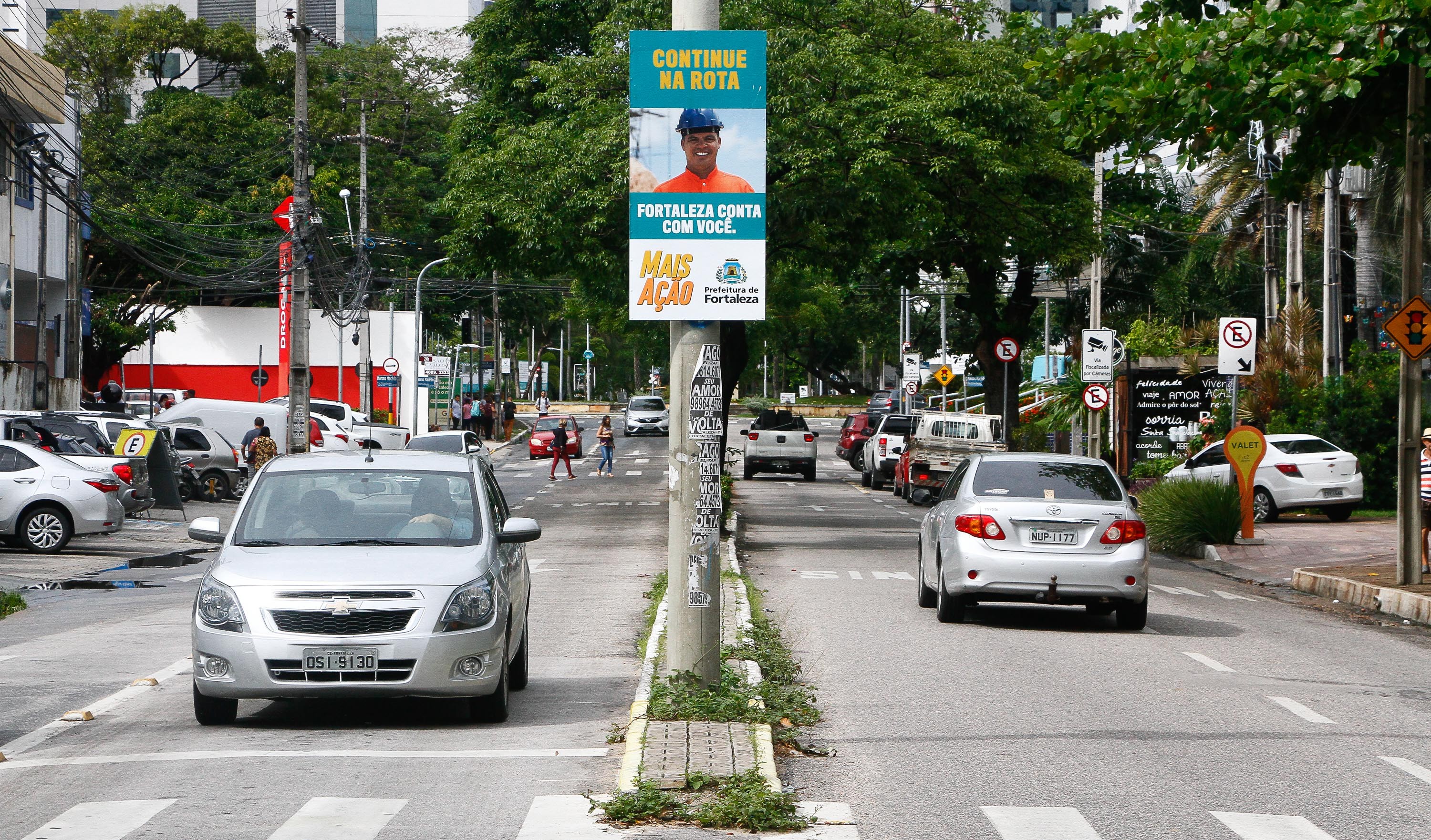 Fóruns Territoriais de Fortaleza - Fórun Territorial Aldeota, Meireles - Novo trecho da Av. Desembargador Moreira é bloqueado para viabilizar obras de requalificação