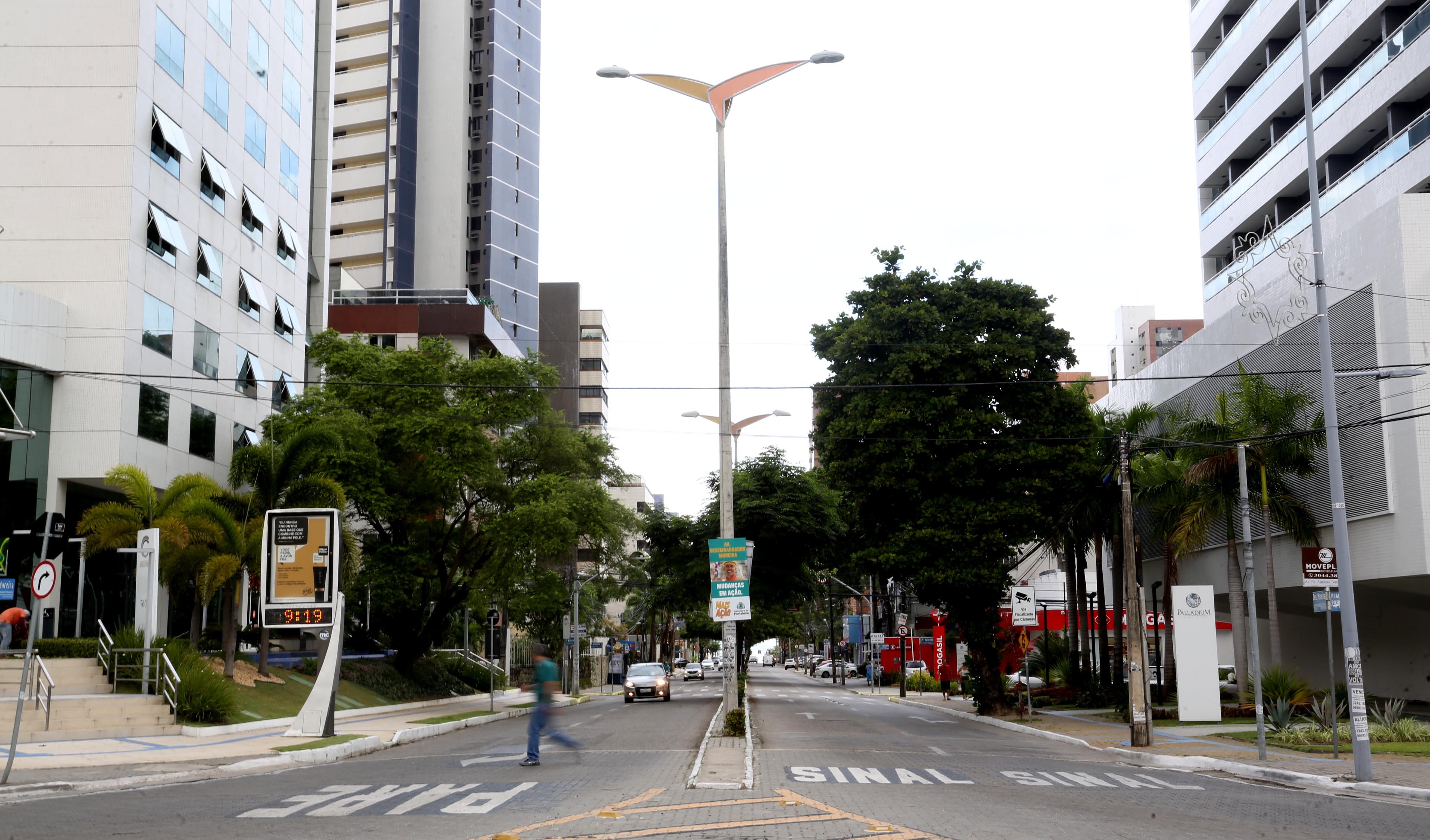 Fóruns Territoriais de Fortaleza - Fórun Territorial Aldeota, Meireles - Av. Desembargador Moreira passa a operar em sentido único para início das obras de requalificação