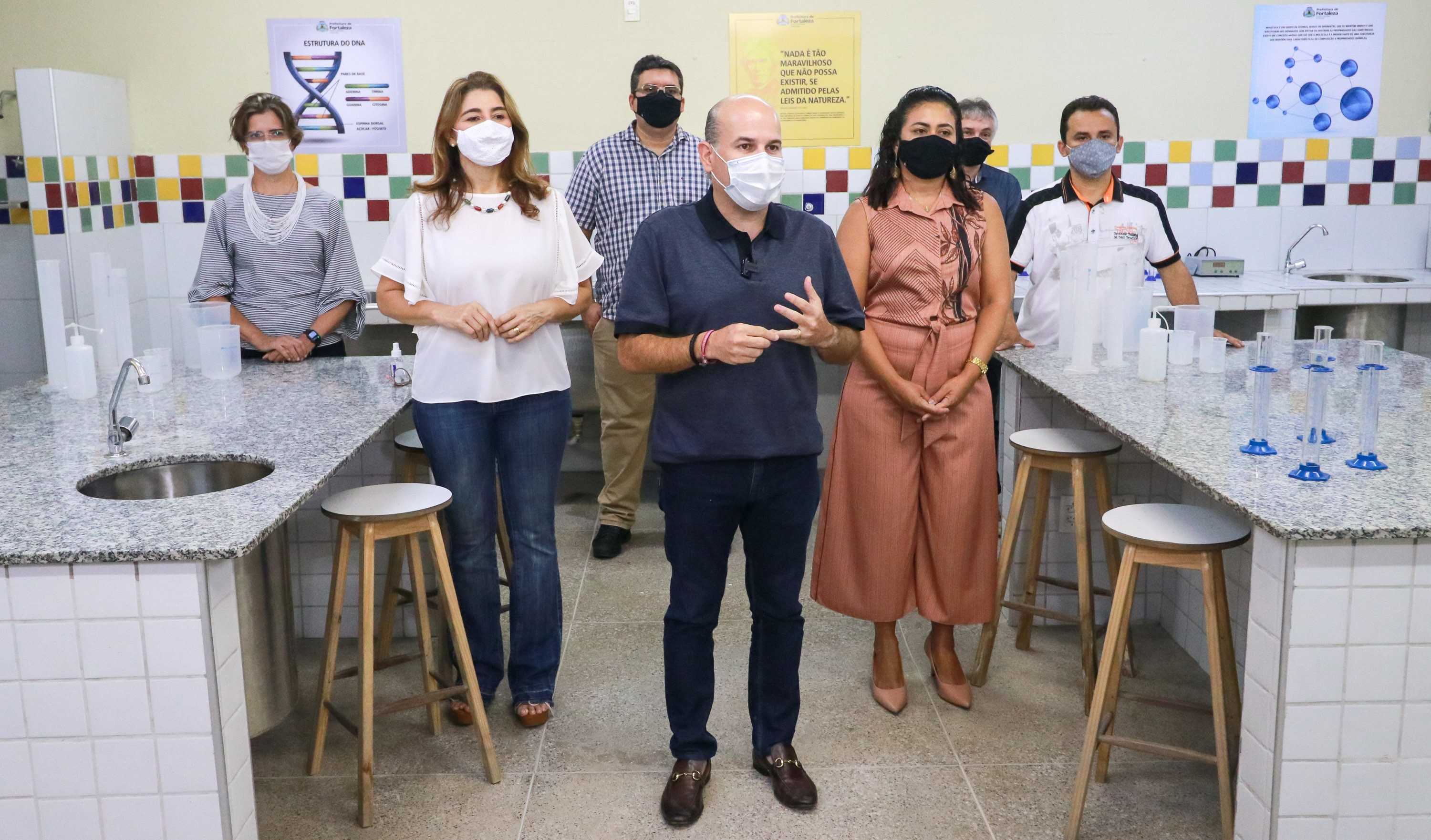 Fóruns Territoriais de Fortaleza - Fórun Territorial Barra do Ceará - Prefeitura e Governo do Estado entregam requalificação da Escola de Tempo Integral Aldemir Martins