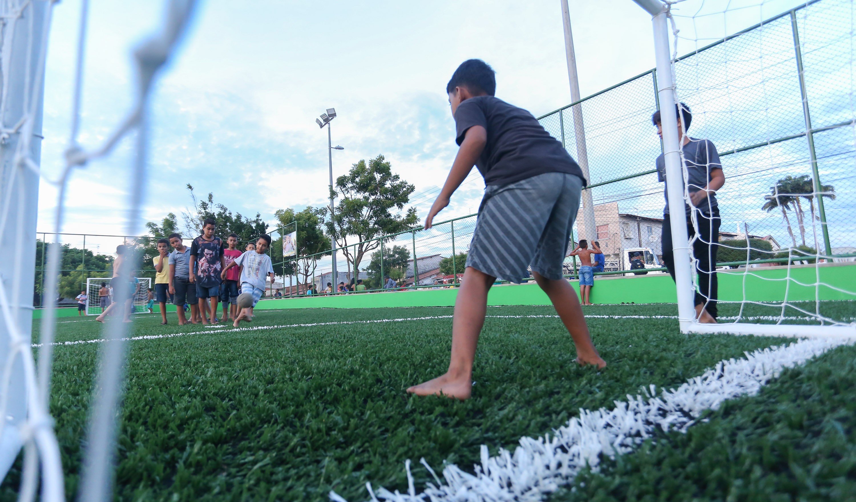 Fóruns Territoriais de Fortaleza - Fórun Territorial Conjunto Palmeiras e Jangurussu - Prefeitura de Fortaleza e Governo do Estado do Ceará entregam a Mini Areninha Campo do Lions