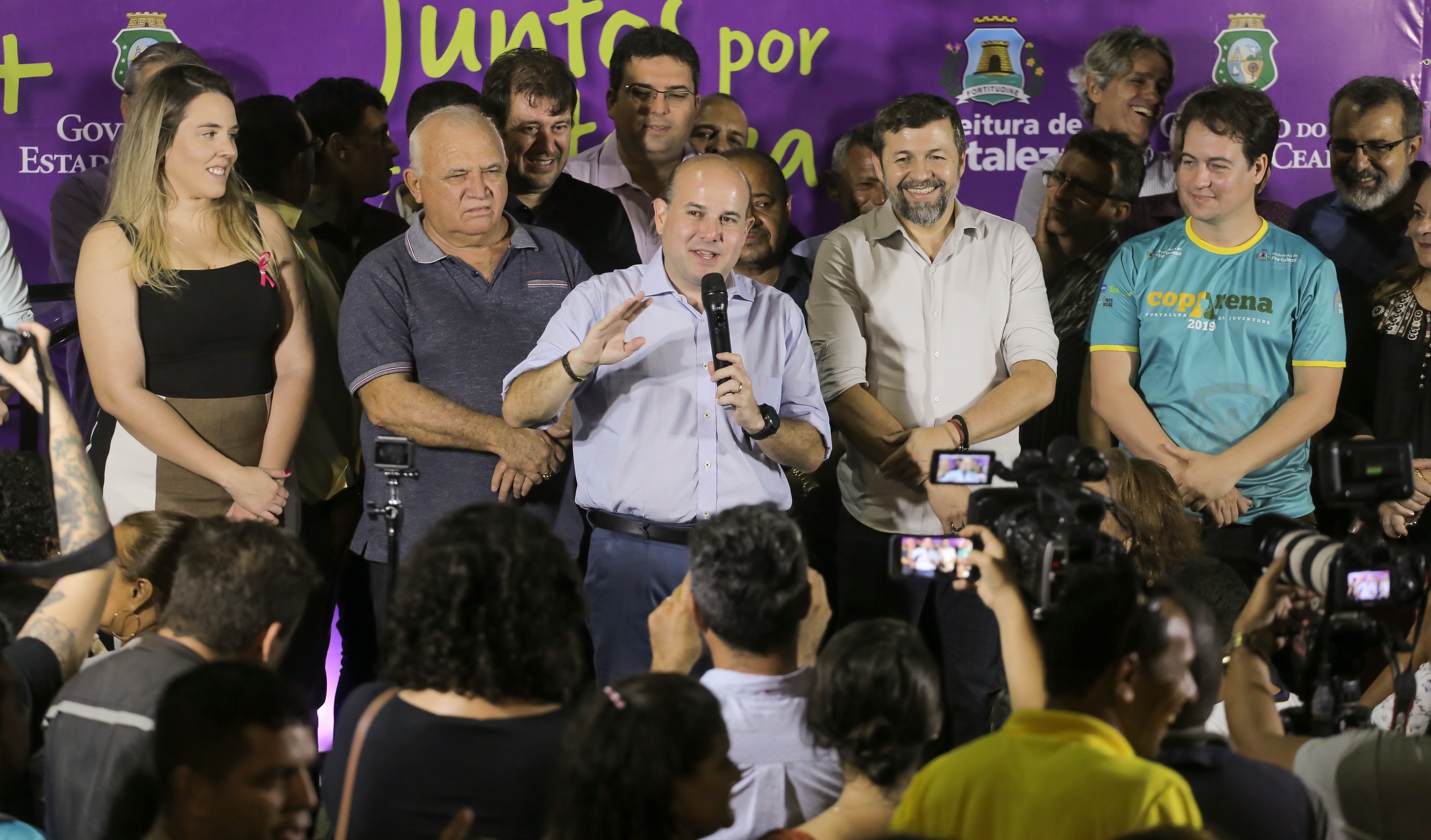 Fóruns Territoriais de Fortaleza - Fórun Territorial Cristo Redentor e Pirambu - Prefeito Roberto Cláudio inaugura a 11ª Mini Areninha da Capital