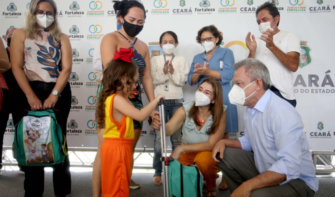 Fóruns Territoriais de Fortaleza - Fórun Territorial Barra do Ceará - Prefeito José Sarto inaugura 12º Centro de Educação Infantil da gestão, na Barra do Ceará