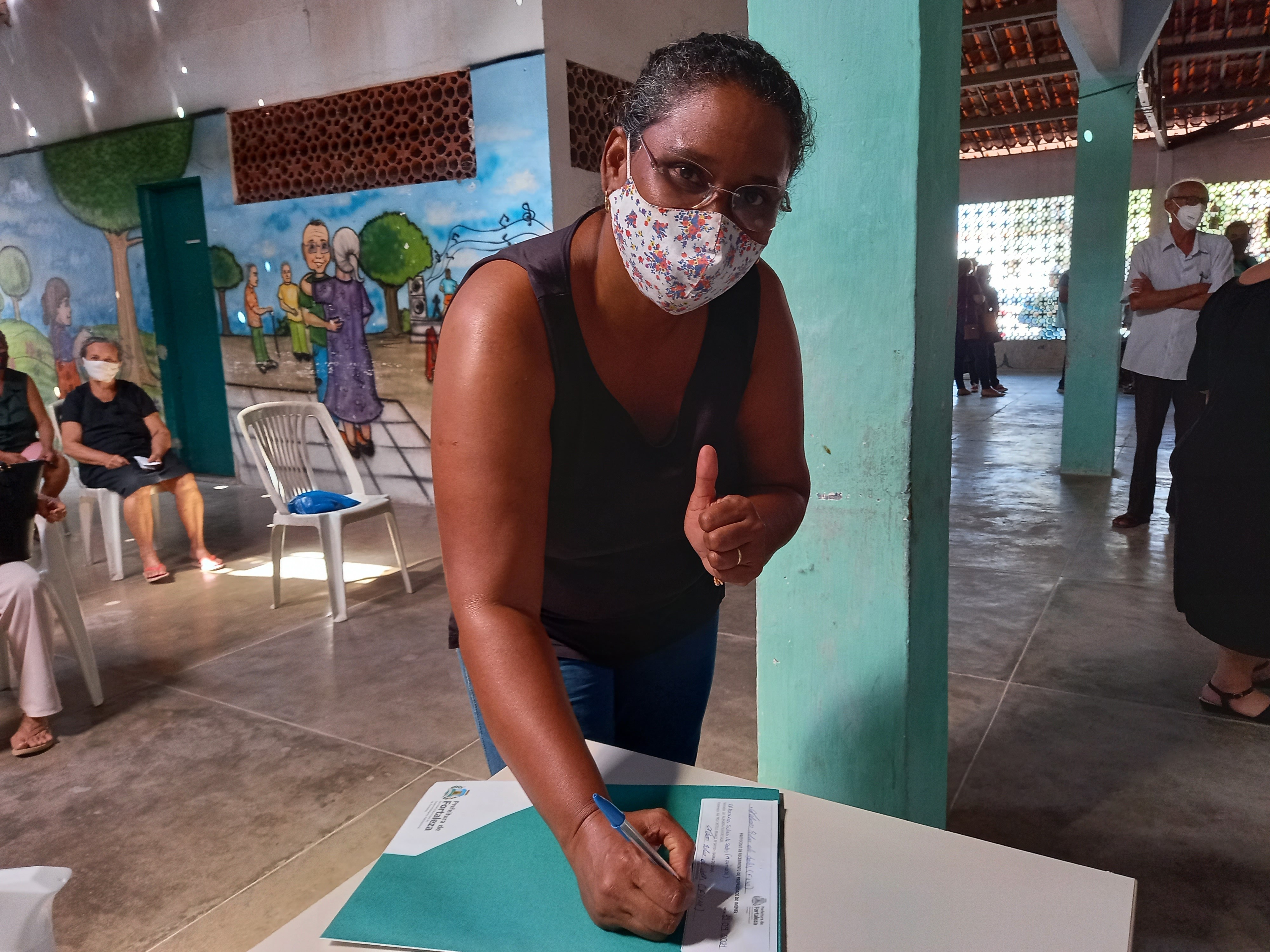 Fóruns Territoriais de Fortaleza - Fórun Territorial Papicu, Varjota e De Lourdes - Habitafor segue avançando na verificação cadastral das famílias no Papicu