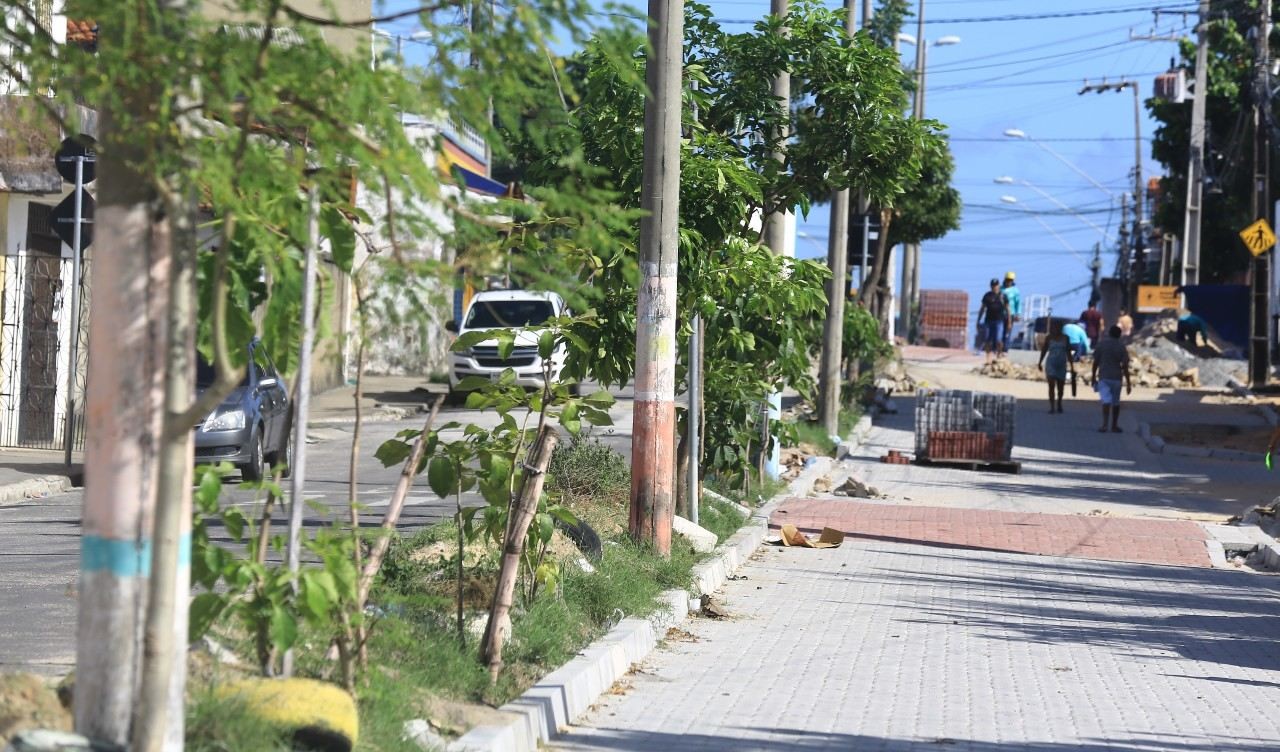 Fóruns Territoriais de Fortaleza - Fórun Territorial Cristo Redentor e Pirambu - Obras do Projeto Meu Bairro Empreendedor Pirambu chegam a 35% de execução