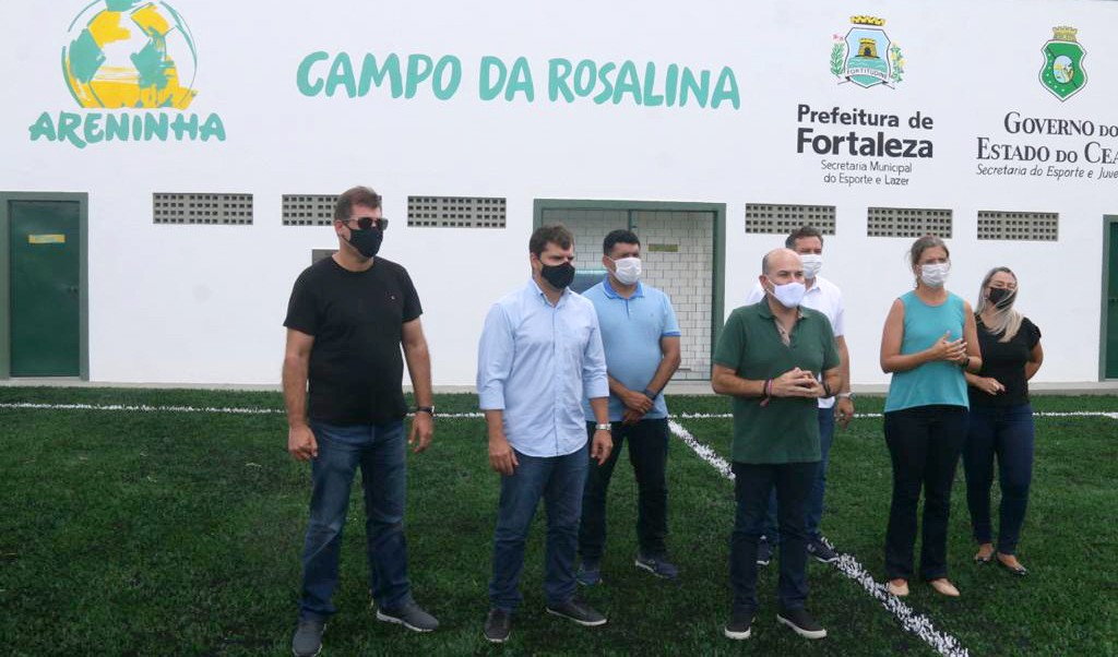 Fóruns Territoriais de Fortaleza - Fórun Territorial Parque Dois Irmãos, Passaré, Boa Vista e Dias Macedo - Prefeitura inaugura 69ª Areninha de Fortaleza no Campo da Rosalina