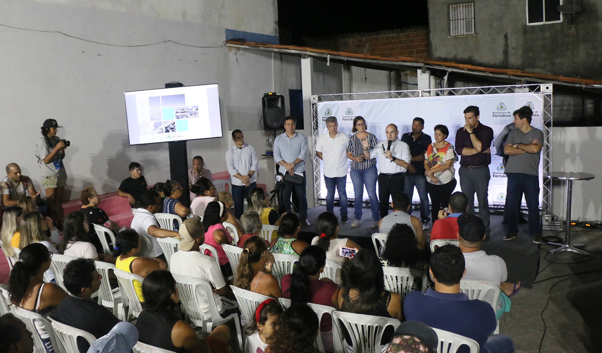 Fóruns Territoriais de Fortaleza - Fórun Territorial Vicente Pinzon, Cais do Porto e Mucuripe - Prefeito Roberto Cláudio apresenta projeto de requalificação a moradores do Serviluz