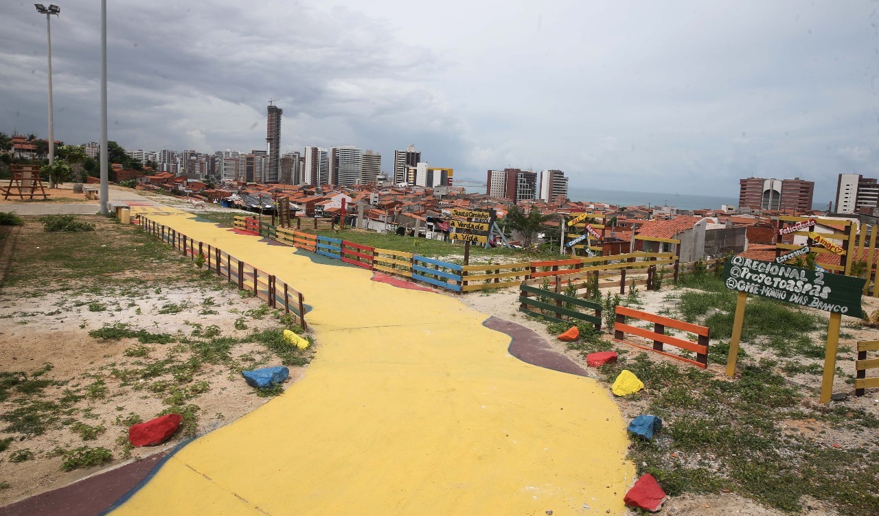 Fóruns Territoriais de Fortaleza - Fórun Territorial Vicente Pinzon, Cais do Porto e Mucuripe - Comunidade do Alto da Paz ganha novo espaço de convívio e lazer