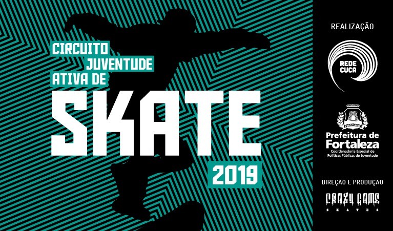 Fóruns Territoriais de Fortaleza - Fórun Territorial Centro, Moura Brasil e Praia de Iracema - Prefeitura de Fortaleza promove 7ª etapa do Circuito Juventude Ativa de Skate