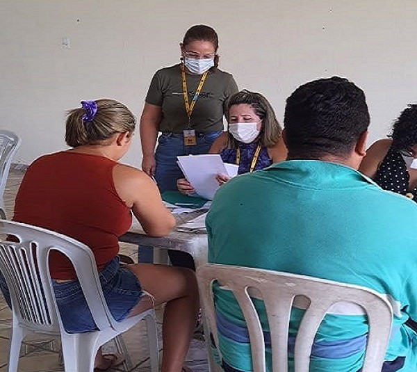 Fóruns Territoriais de Fortaleza - Fórun Territorial Parque Dois Irmãos, Passaré, Boa Vista e Dias Macedo - Habitafor realiza cadastramento para nova etapa de melhorias habitacionais no Novo Jardim Castelão