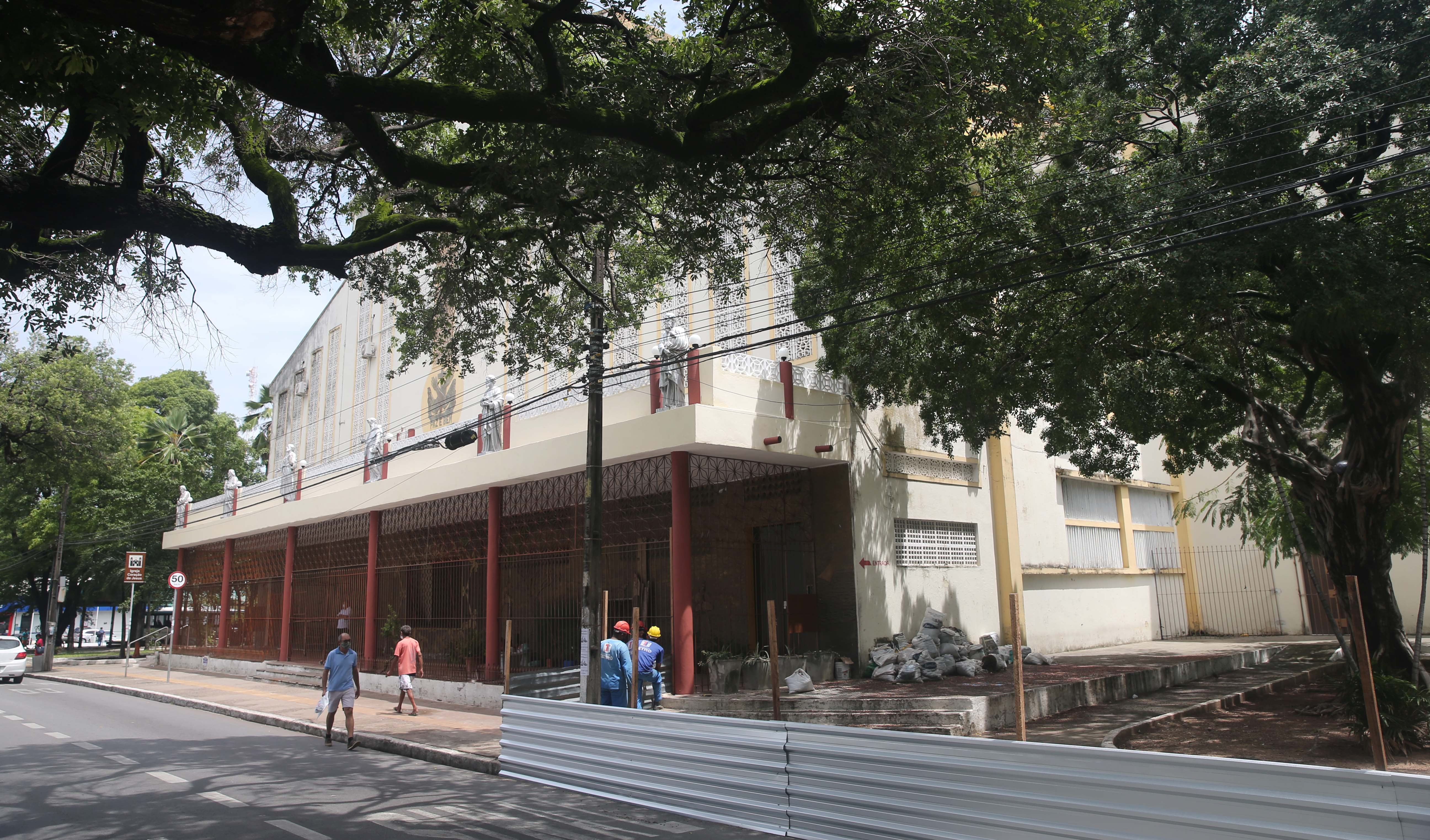 Fóruns Territoriais de Fortaleza - Fórun Territorial Centro, Moura Brasil e Praia de Iracema - Prefeitura de Fortaleza inicia obras de urbanização da Praça do Sagrado Coração de Jesus