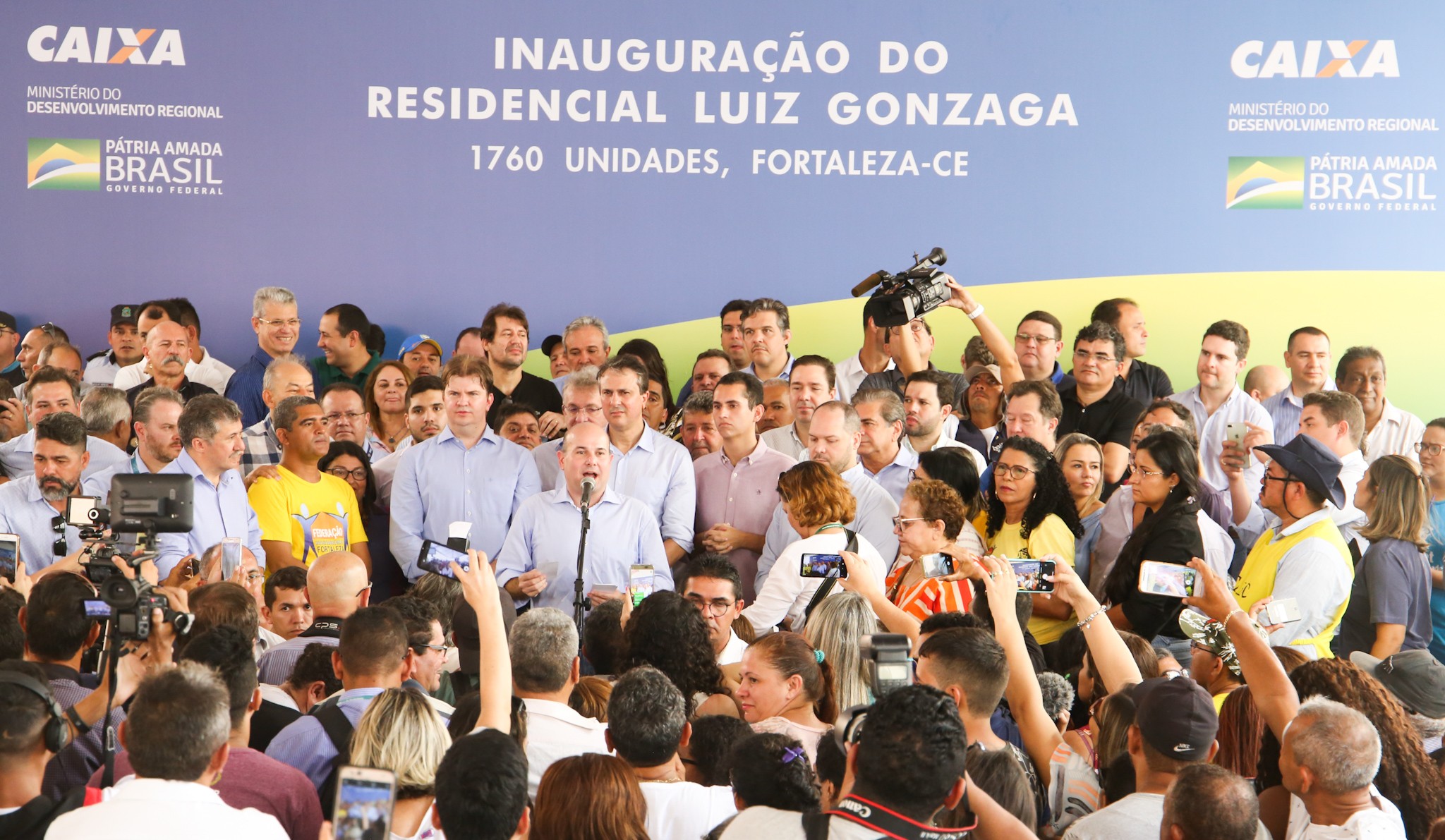 Fóruns Territoriais de Fortaleza - Fórun Territorial Ancuri, Pedras e Santa Maria - Prefeitura de Fortaleza e Governo do Estado entregam residencial Luiz Gonzaga a 1.760 famílias