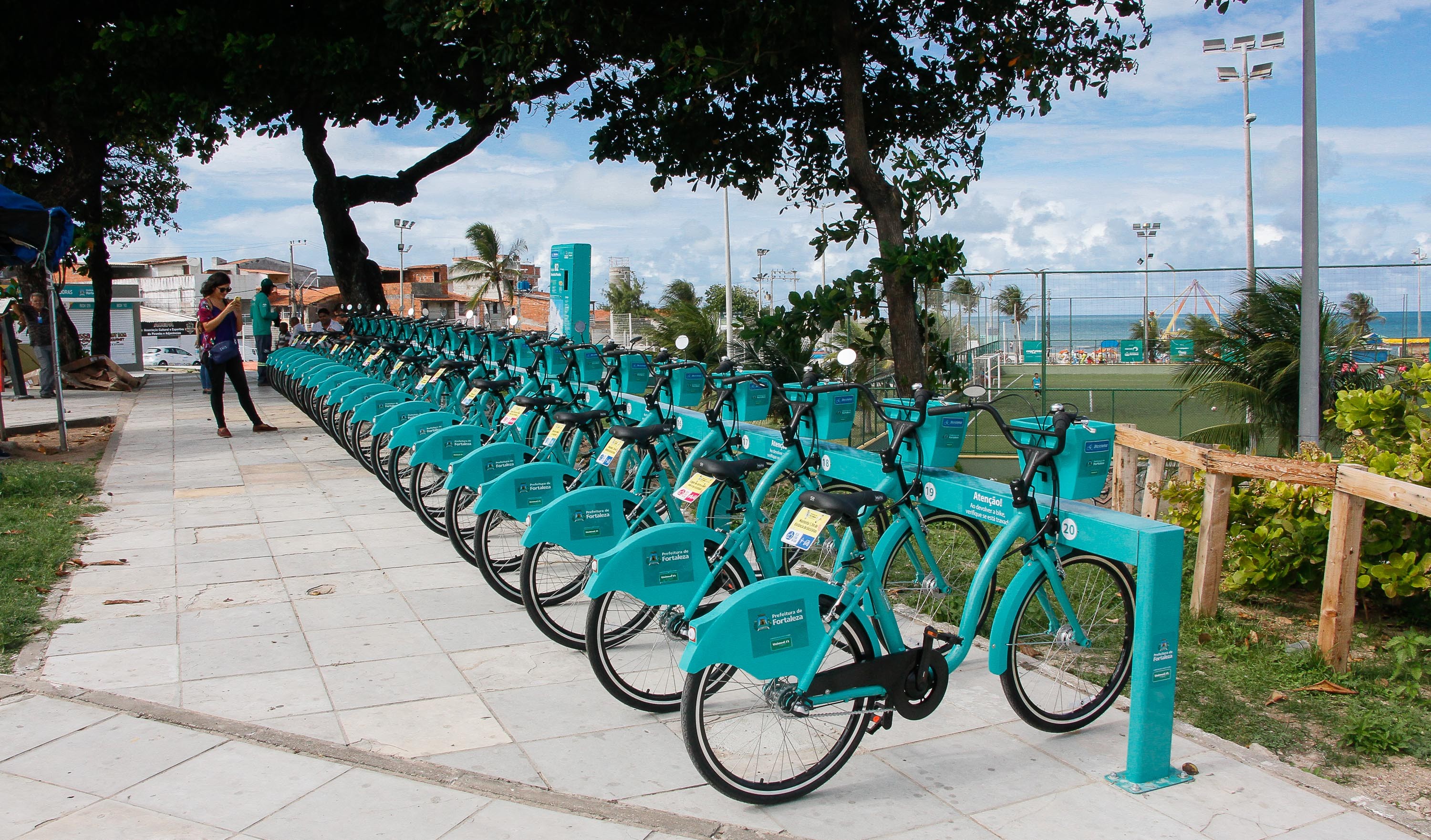 Fóruns Territoriais de Fortaleza - Fórun Territorial Cristo Redentor e Pirambu - Prefeito Roberto Cláudio inaugura primeiro pacote de novas estações da expansão do Bicicletar